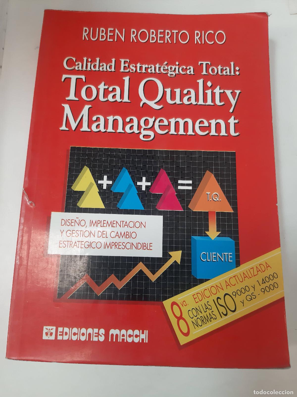 Libros: Total Quality Management - Ruben Rico - Foto 1