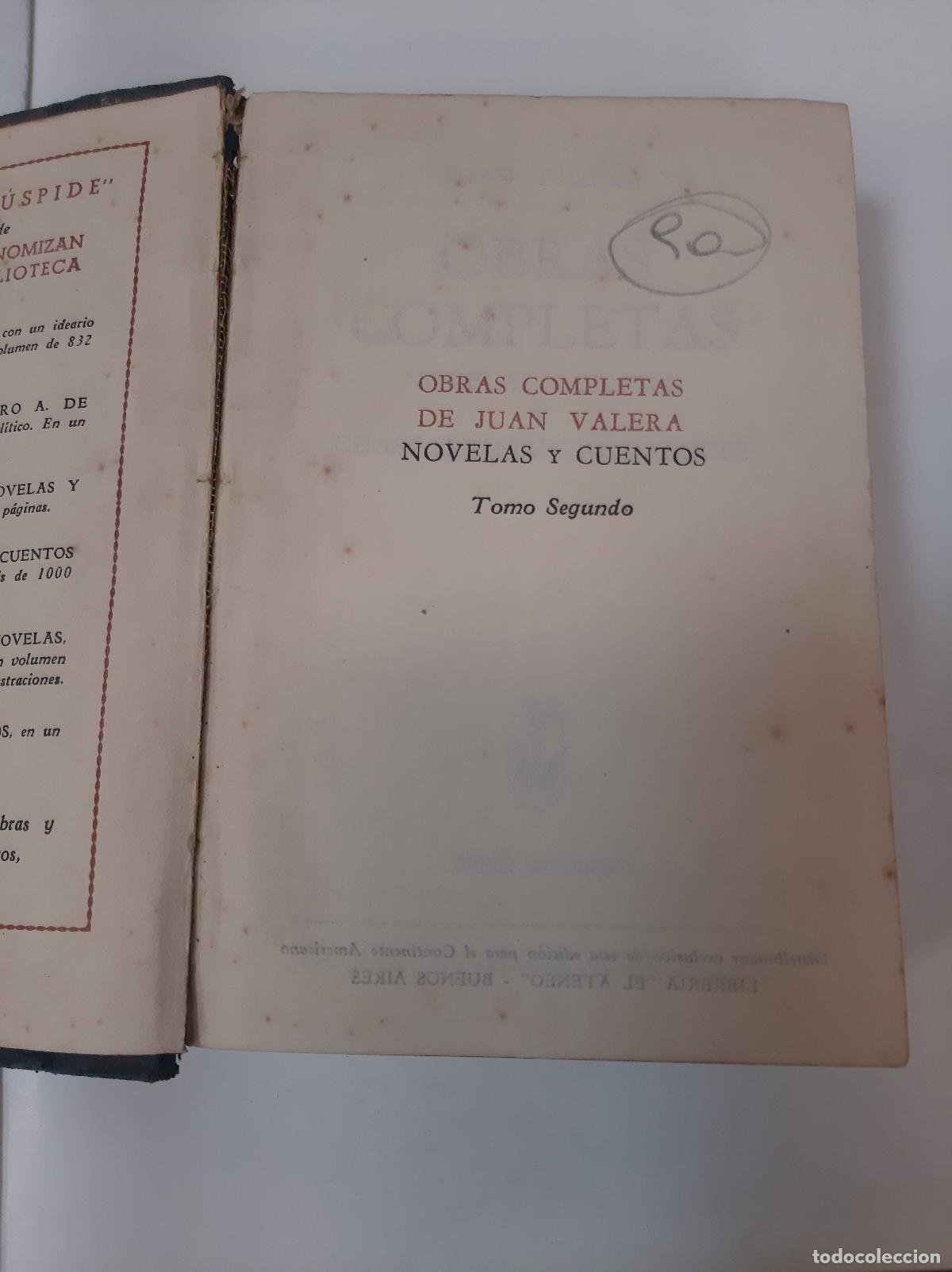 books: Obras Completas De Juan Varela. Novelas Y Cuentos. Tomo 2 - Juan Varela
