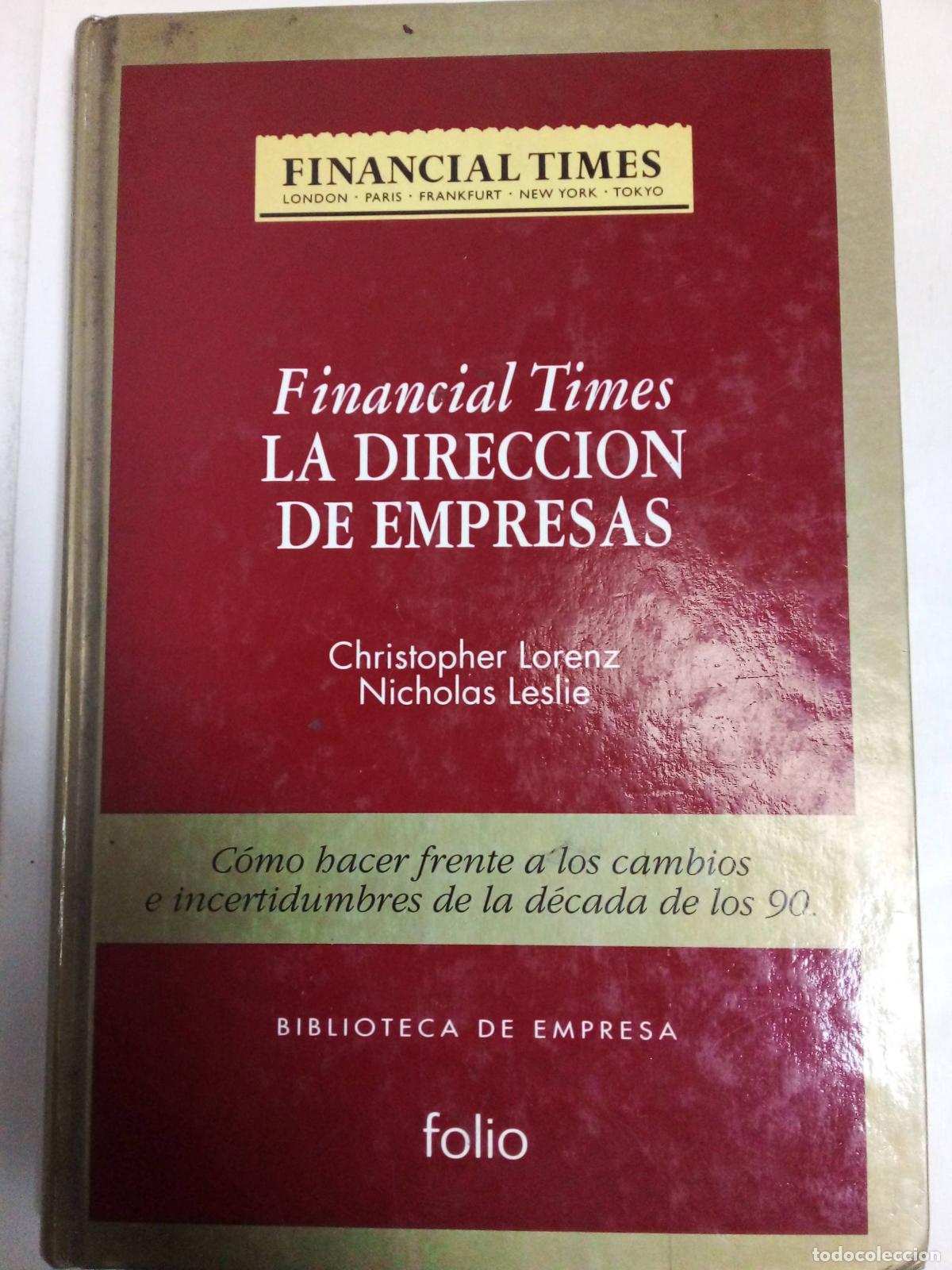 Libros: La Direcci&oacute;n De Empresas - Lorenz/ Leslie - Foto 1