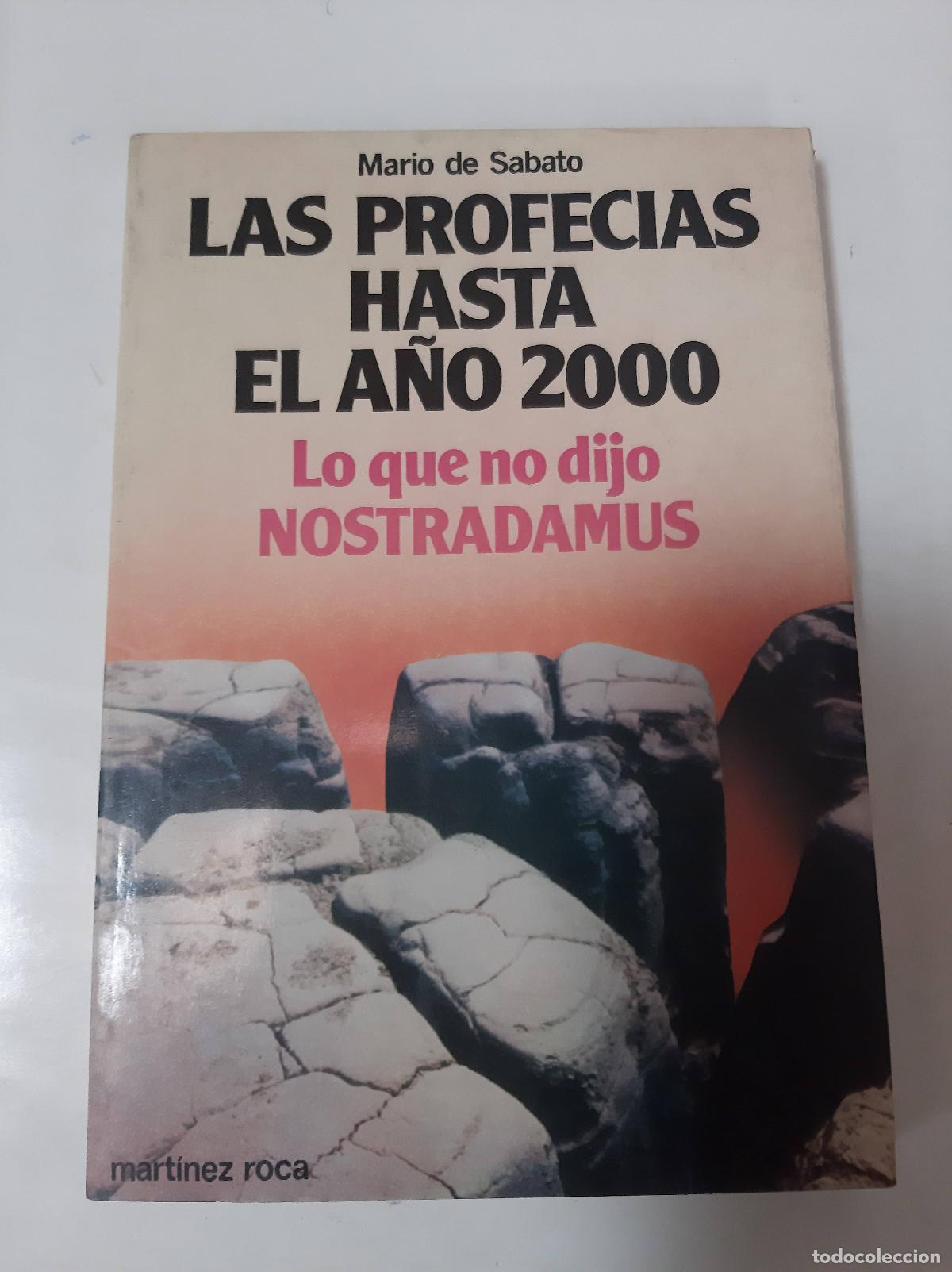 Libros: Las Profec&iacute;as Hasta El A&ntilde;o 2000 - Mario De Sabato - Foto 1