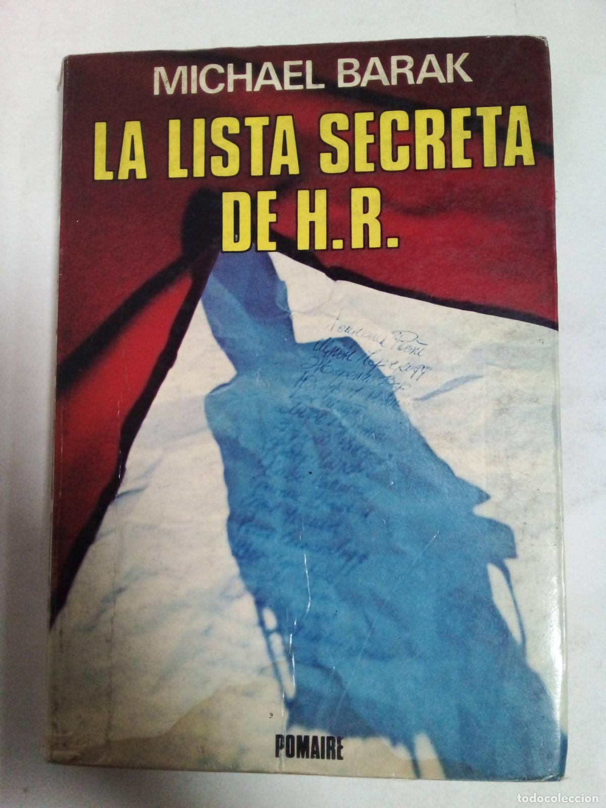 Libros: La Lista Secreta De H.r - Michael Barak - Foto 1