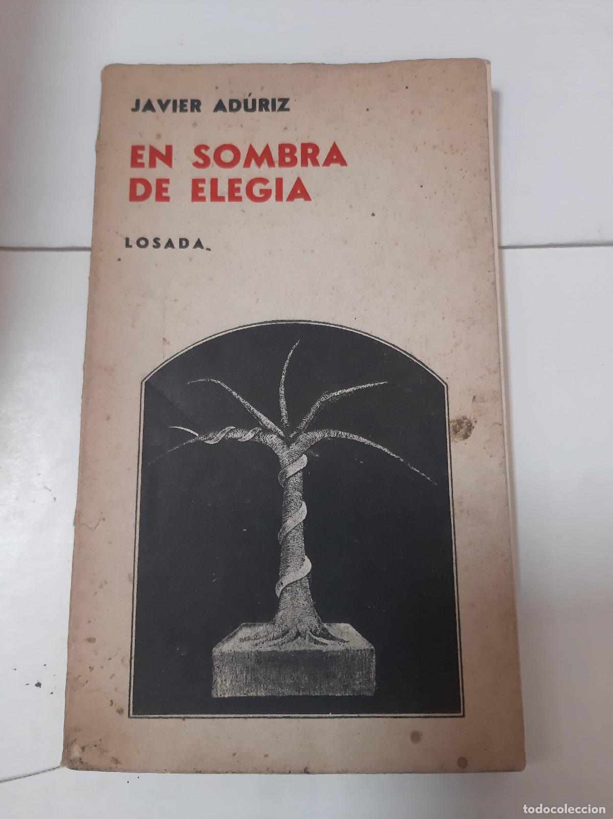 books: En Sombra De Elegia - Javier Ad&uacute;riz