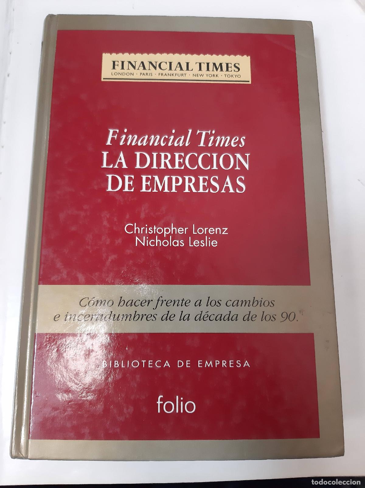 Libros: La Direcci&oacute;n De Empresas - Lorenz - Leslie - Foto 1