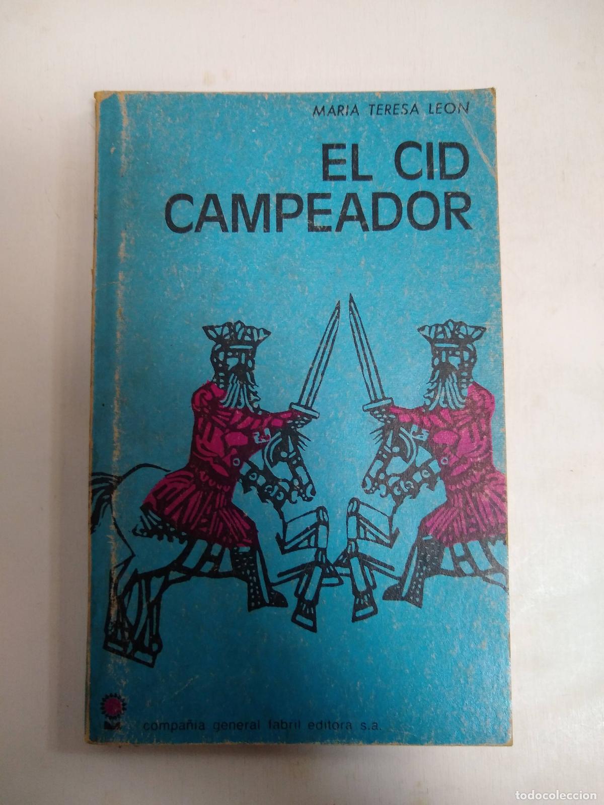 Libros: El Cid Campeador - Maria Teresa Leon - Foto 1