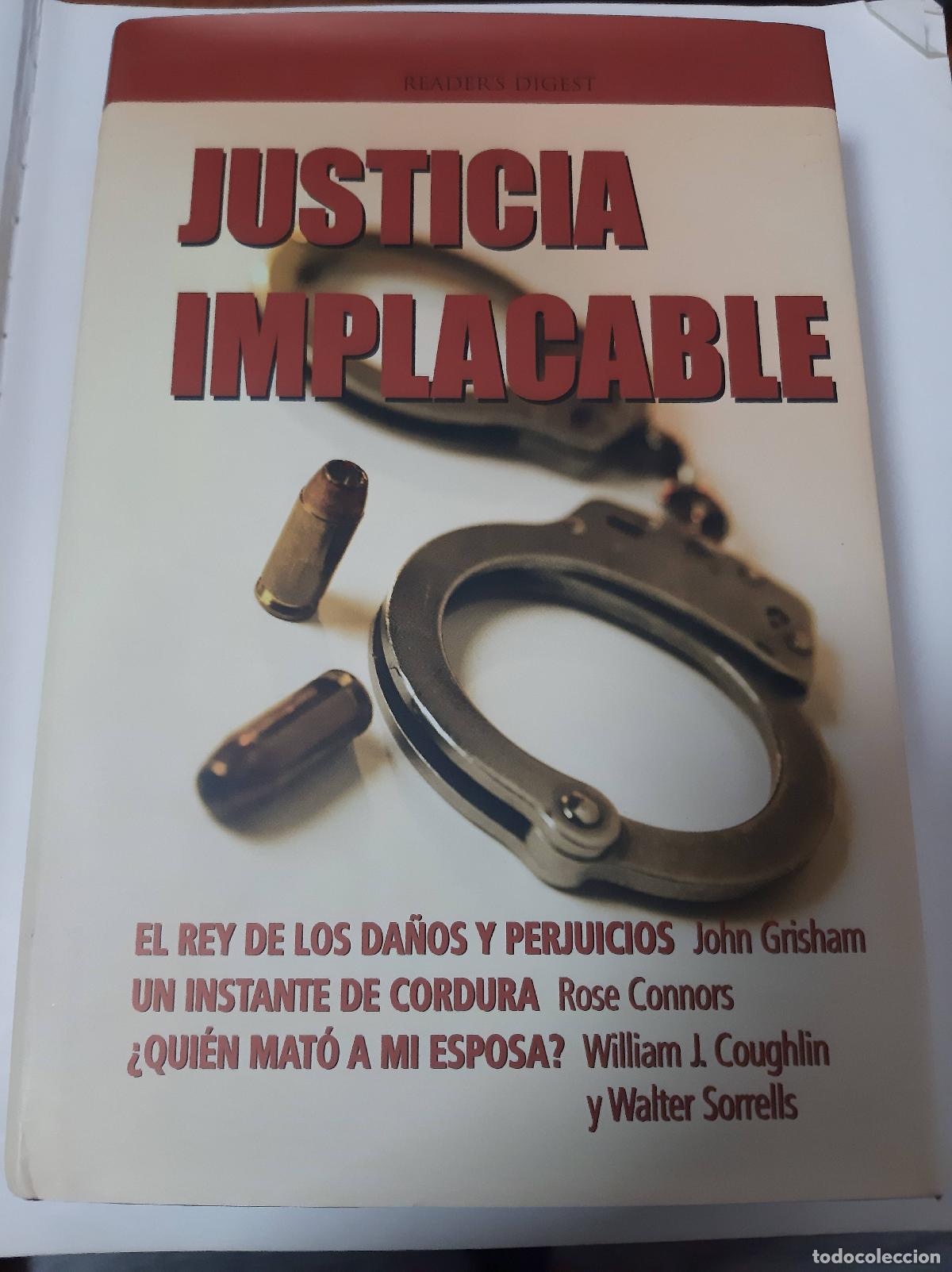 Libros: Justicia Implacable - Varios Autores - Foto 1