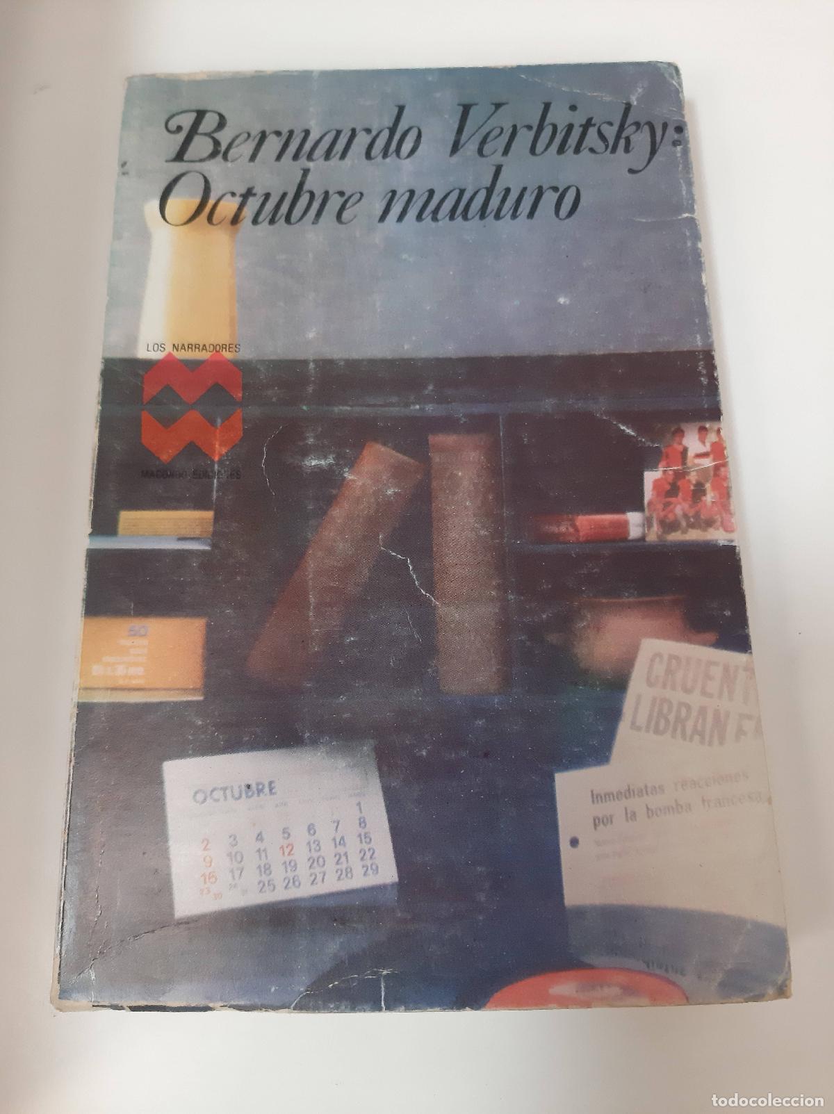 Libros: Octubre Maduro - Bernardo Verbitsky - Foto 1