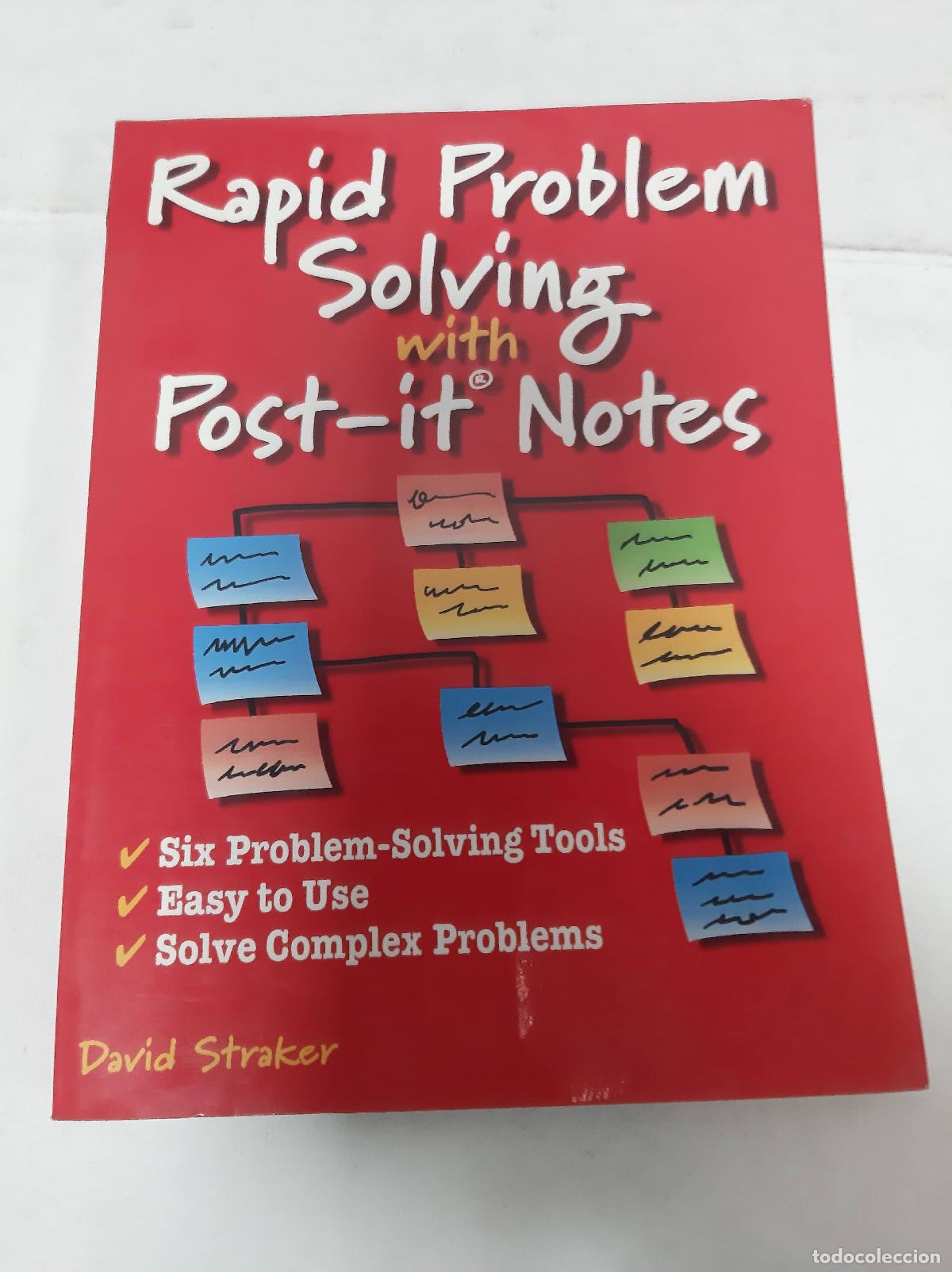 Libros: Rapid Problem Solving With Post It Notes - David straker - Foto 1