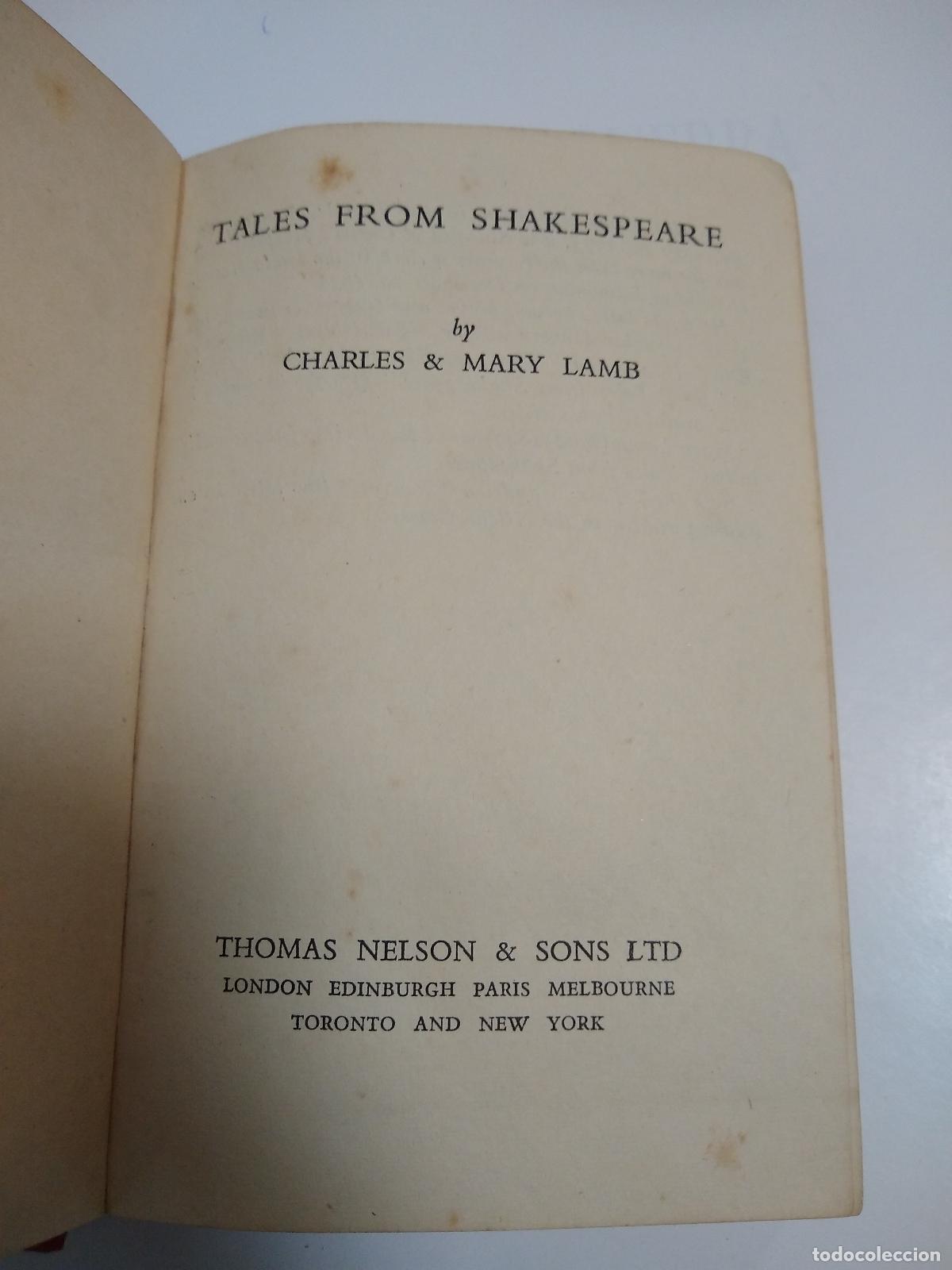 Libros: Tales From Shakespeare - Charles & Mary Lamb - Foto 1