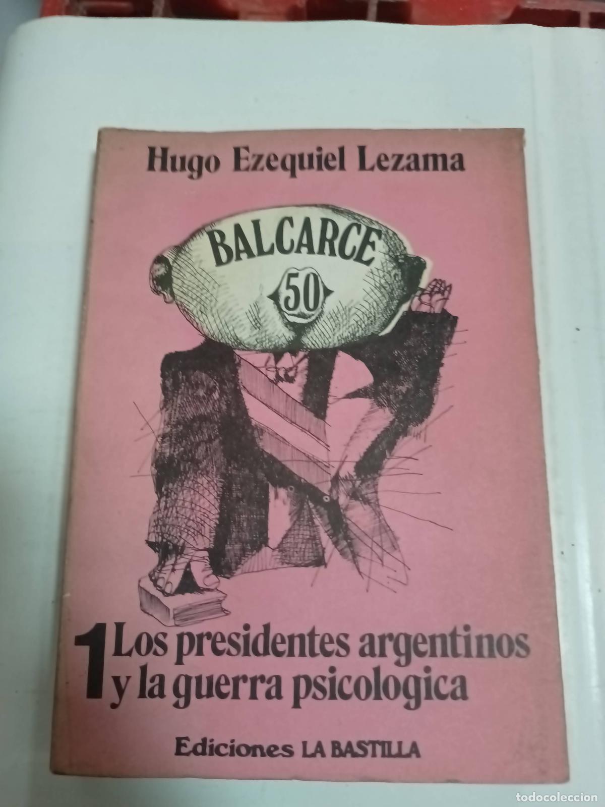 Libros: Balcarce 50 - Hugo Ezequiel Lezama - Foto 1