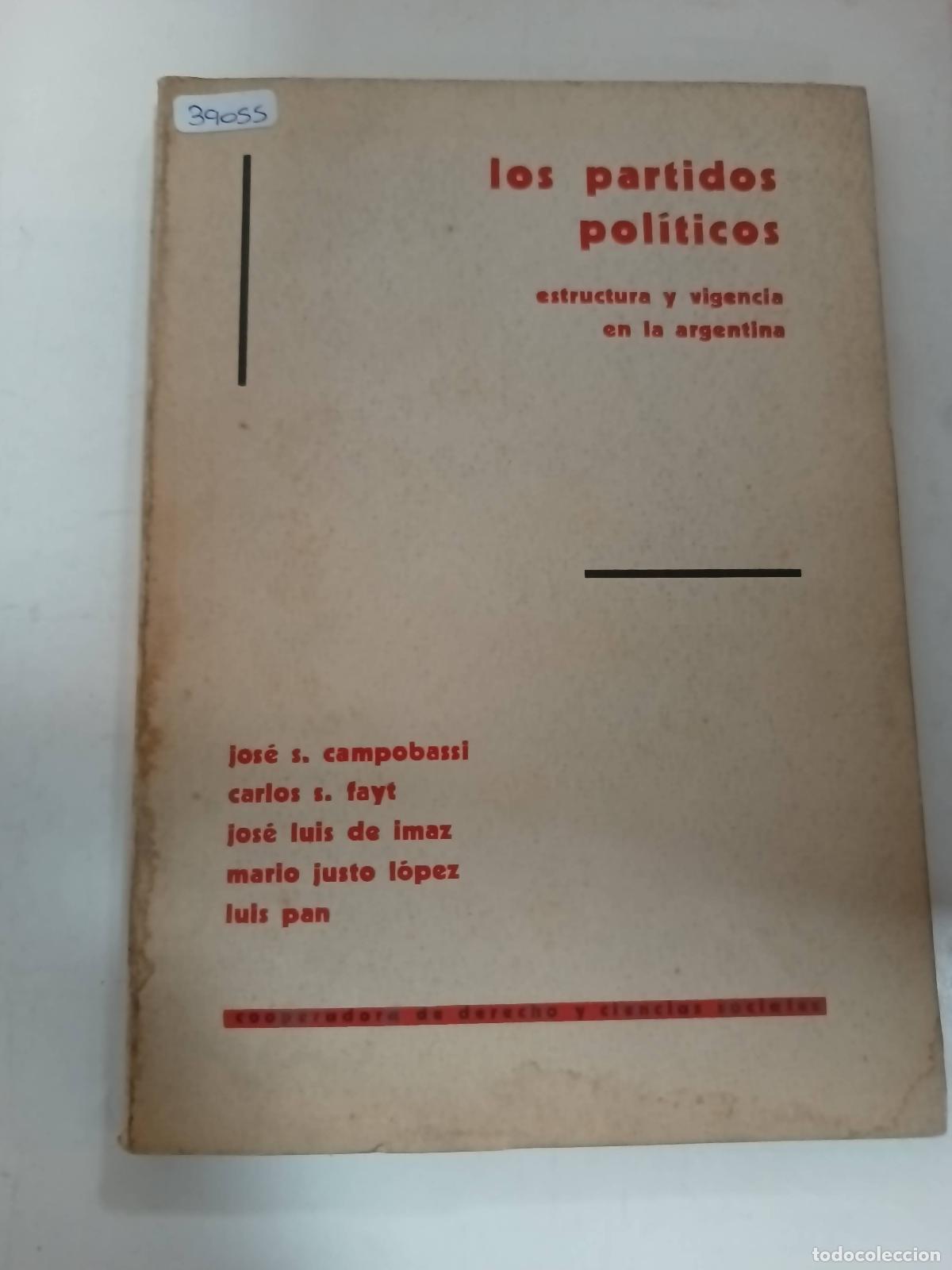 Libros: Los partidos politicos - Campobassi y otros - Foto 1