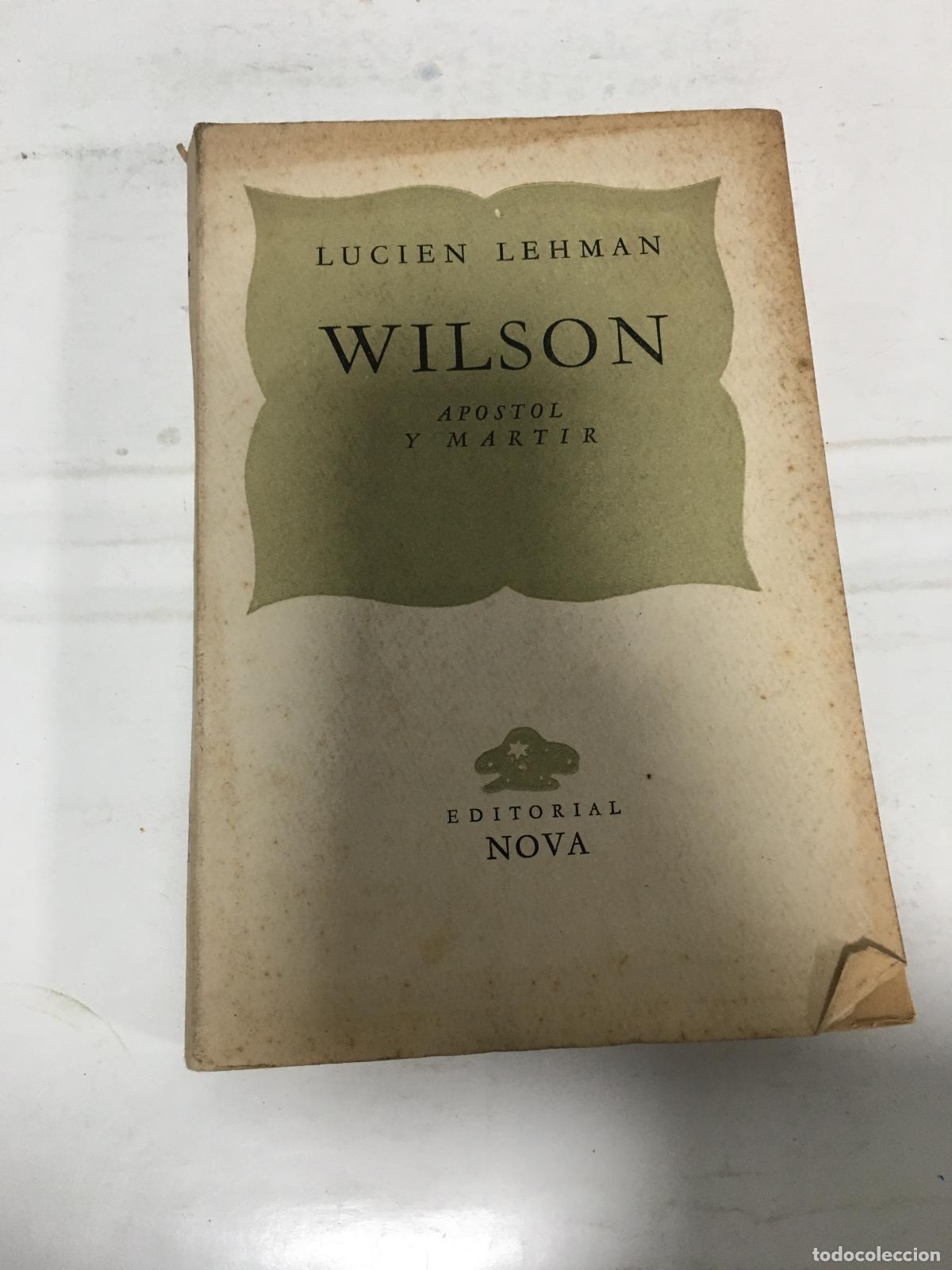 Libros: Wilson - Lucien Lehman - Foto 1