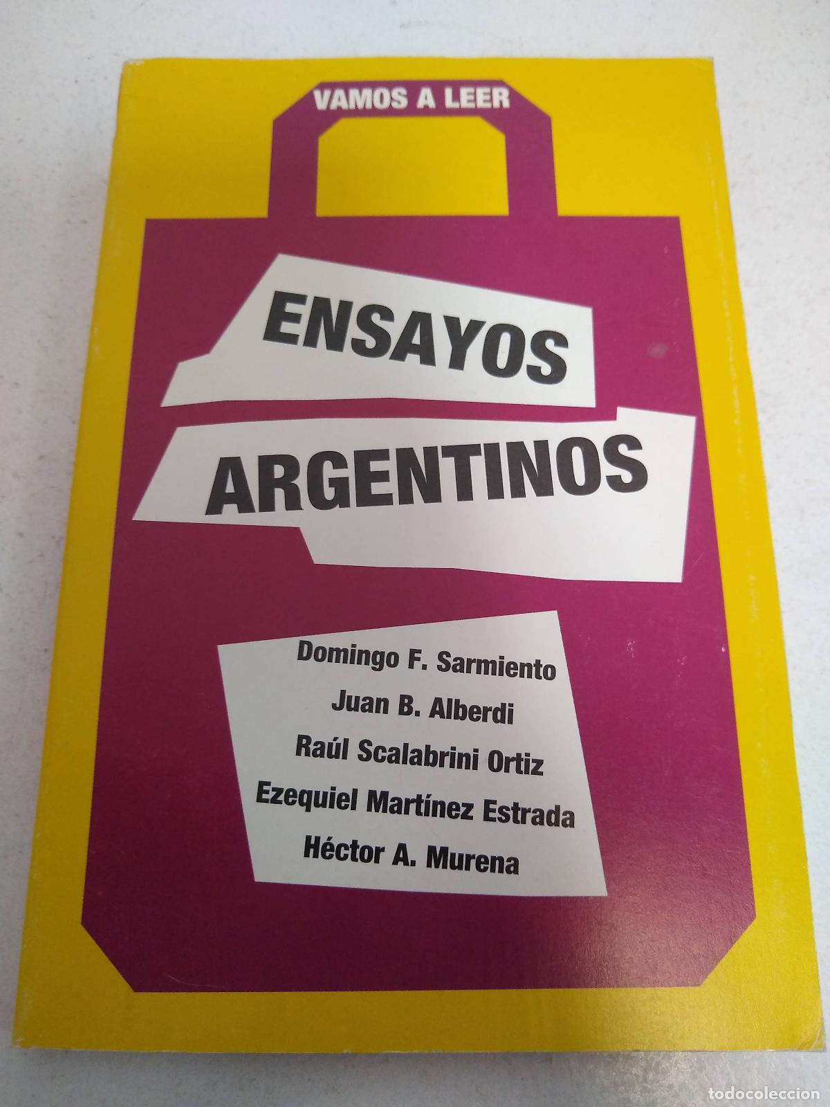 Libros: Ensayos argentinos - Sarmiento y otros - Foto 1