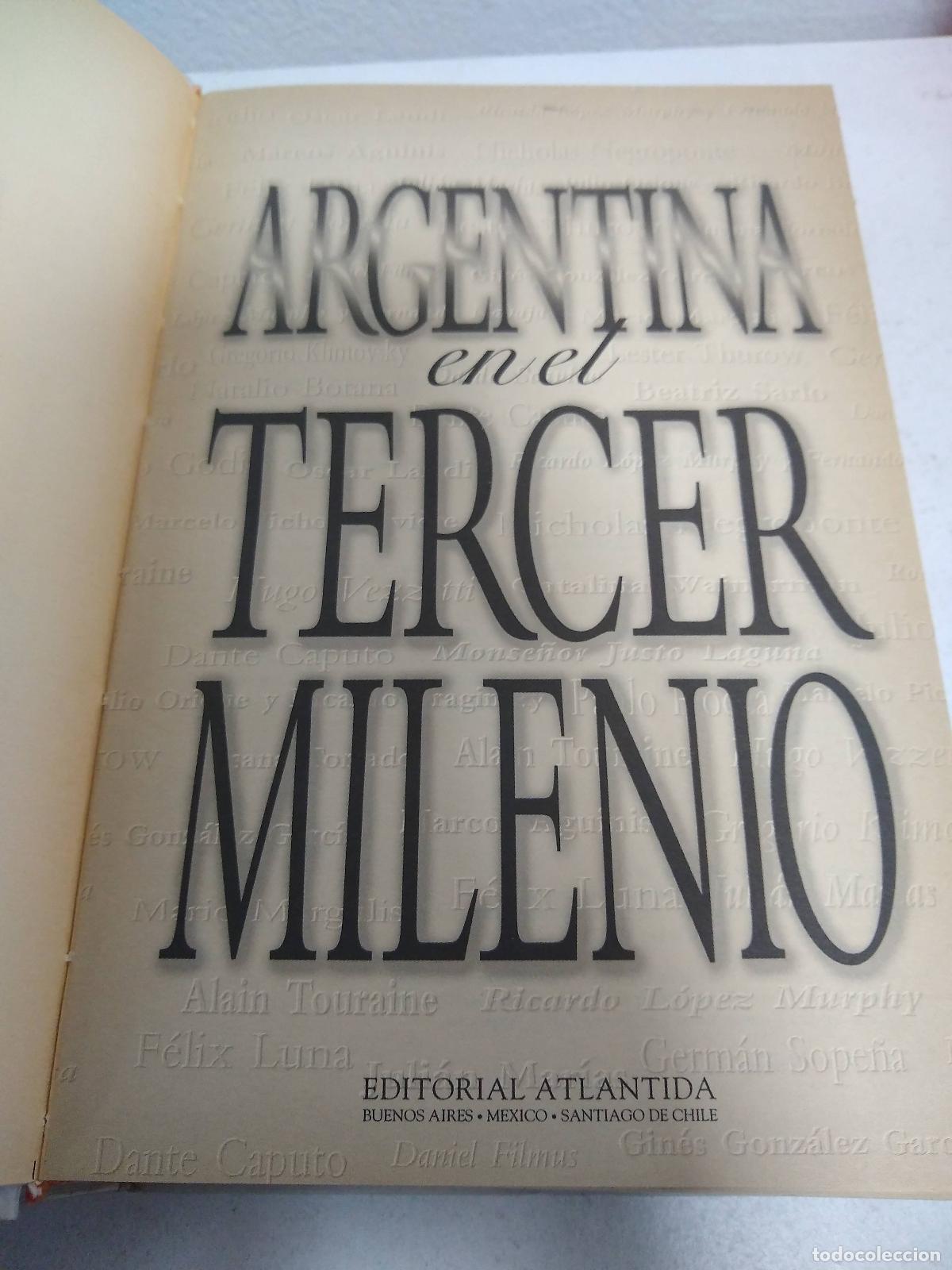 Libros: Argentina en el Tercer milenio - Varios - Foto 1