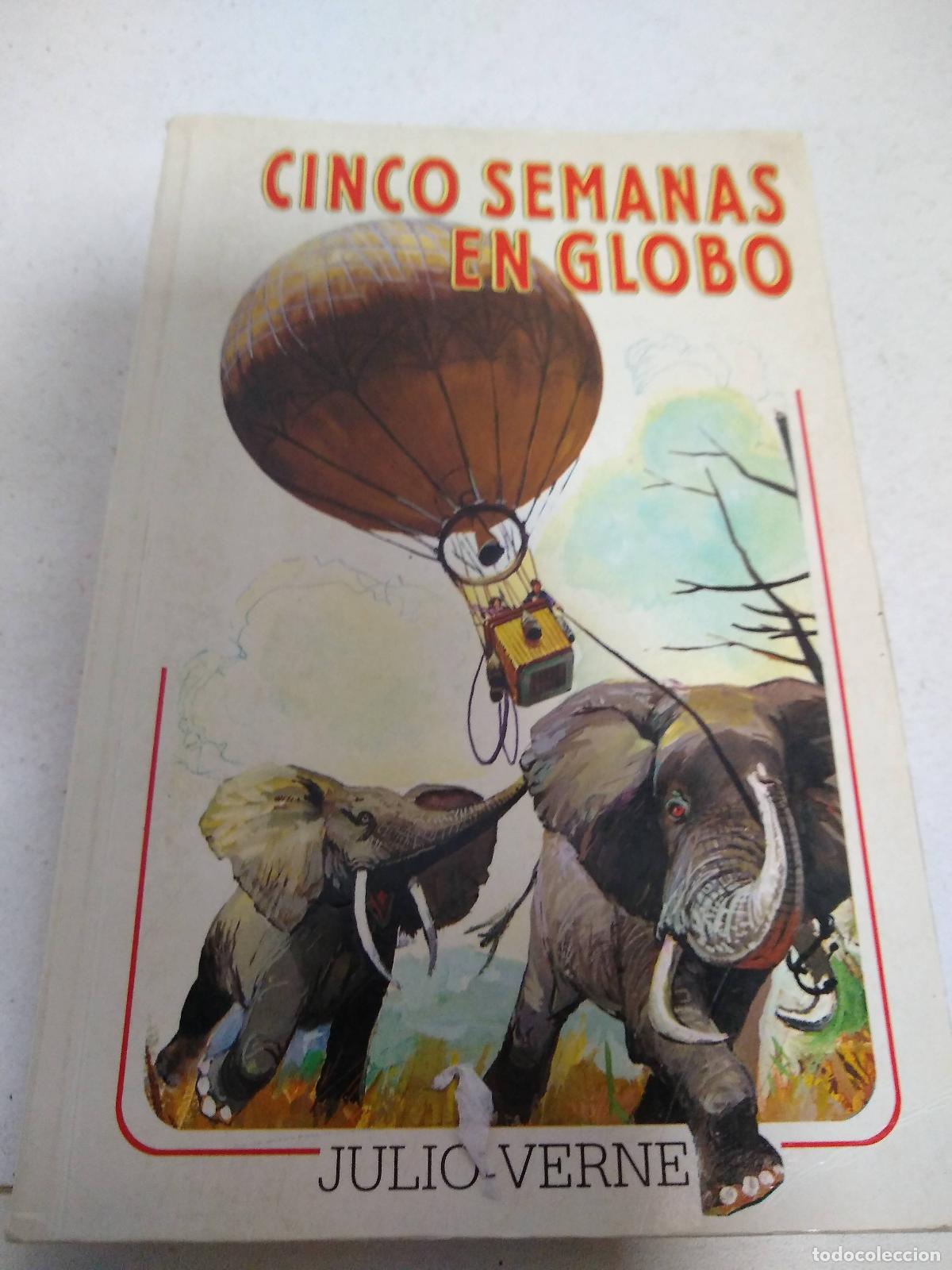 Libros: Cinco Semanas en Globo - Julio Verne - Foto 1