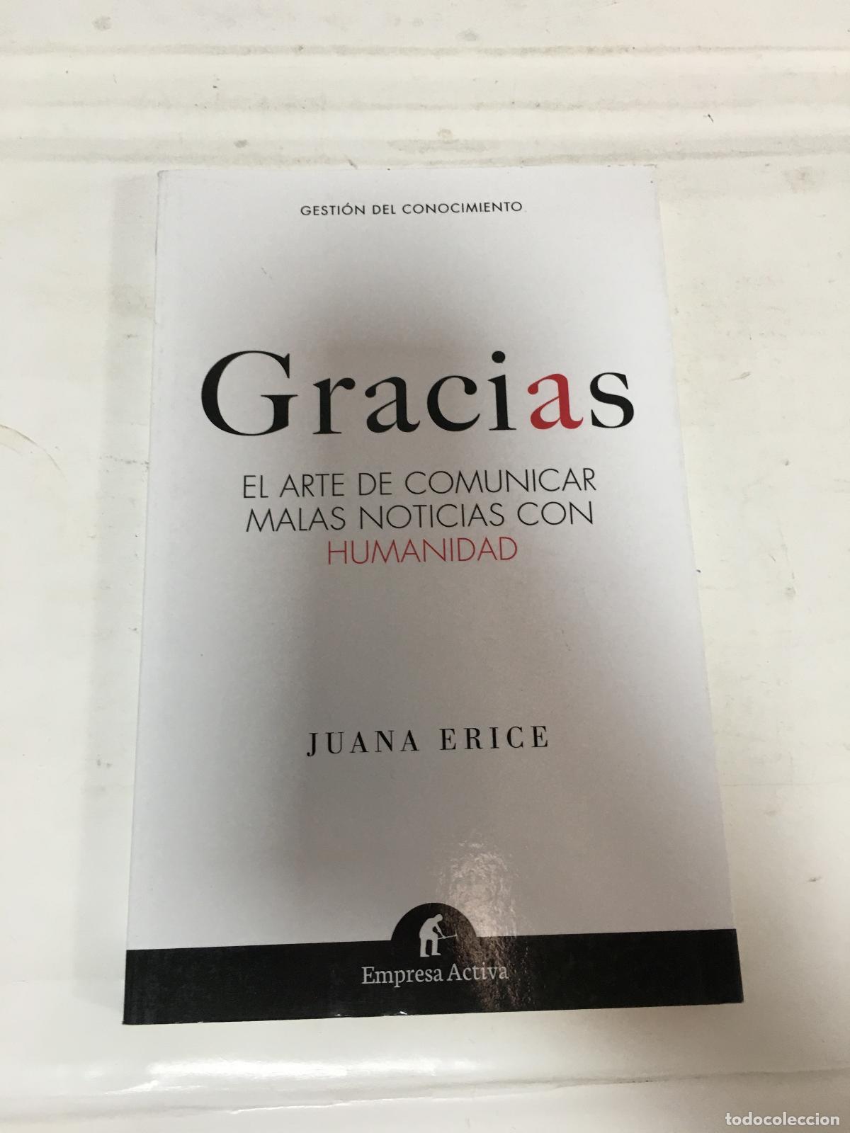 Libros: GRACIAS - ERICE, JUANA - Foto 1