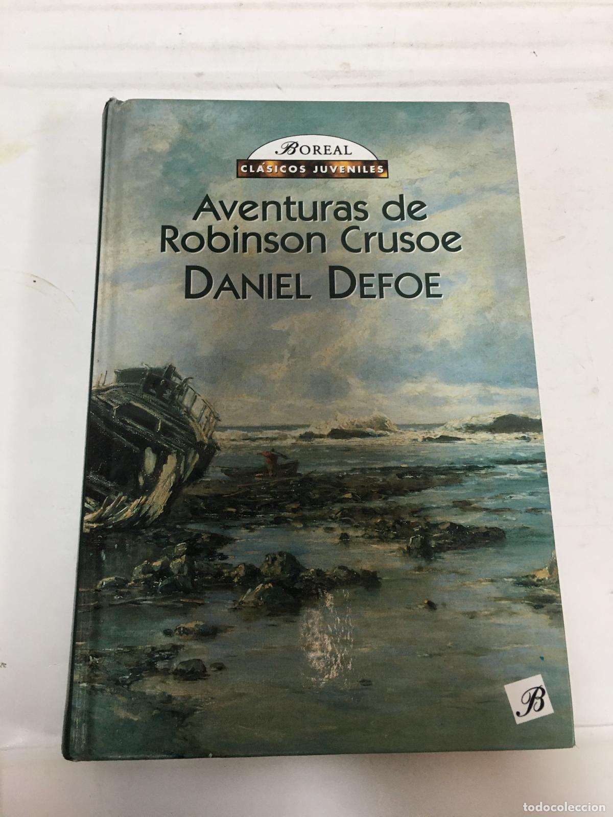 Libros: AVENTURAS DE ROBINSON CRUSOE VOL 1 - DANIEL DEFOE - Foto 1