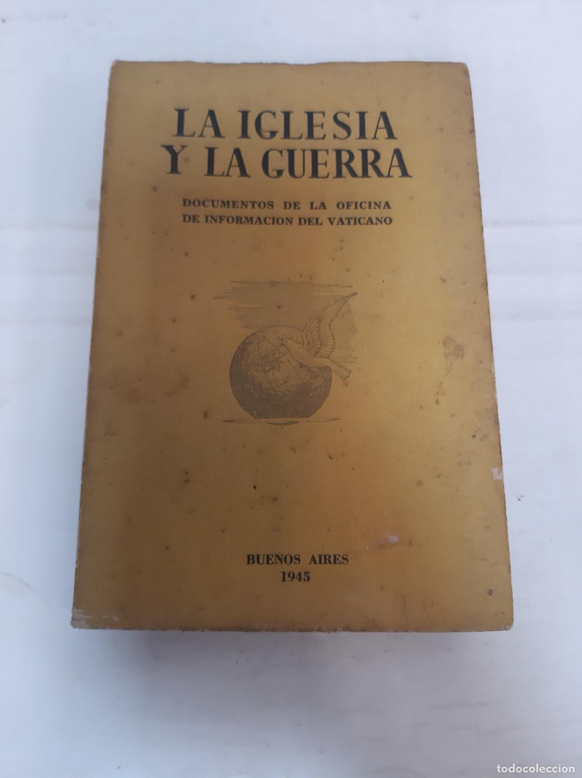 Libros: La iglesia y la guerra - Varios - Foto 1