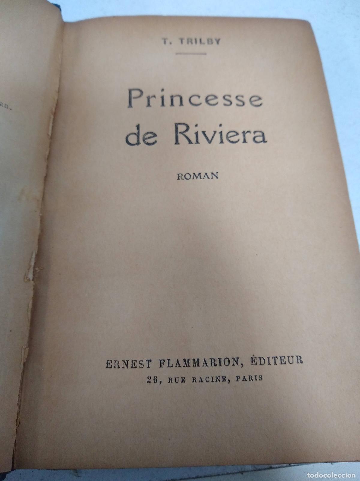B&uuml;cher: Princesse de Riviera - Trilby, T.