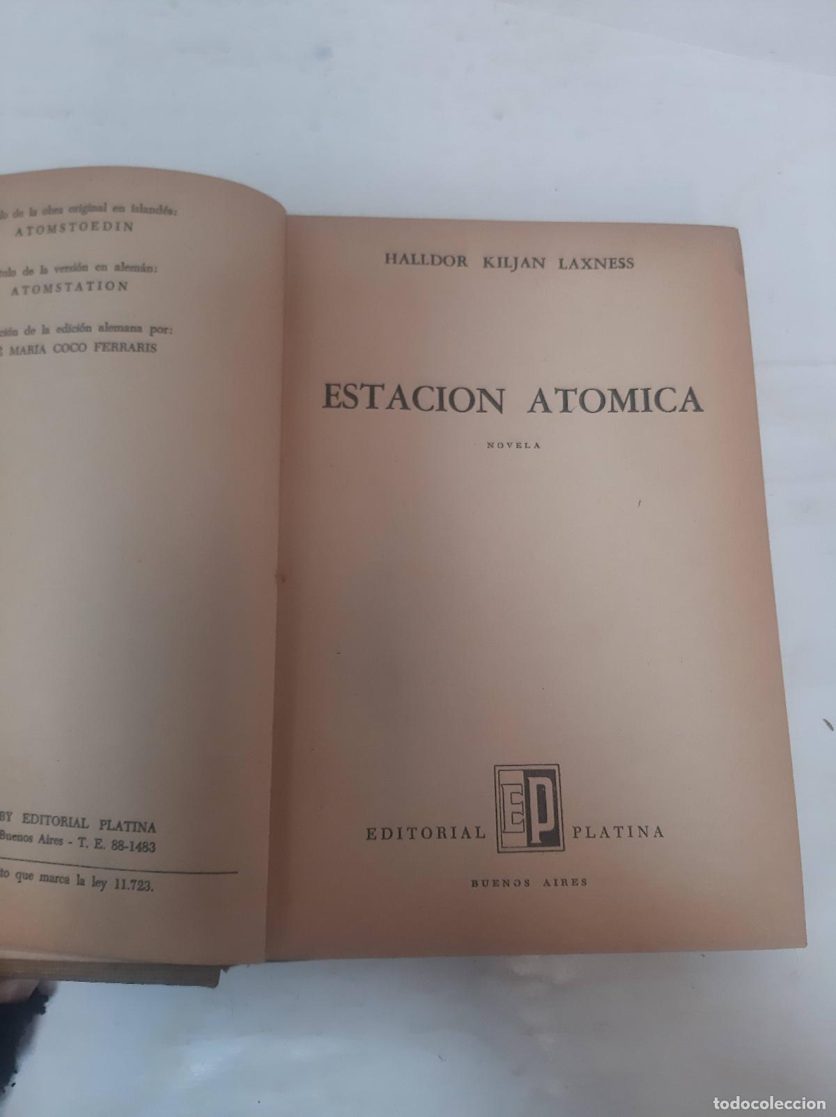 Libros: Estacion atomica - Halldor Kiljan Laxness - Foto 1