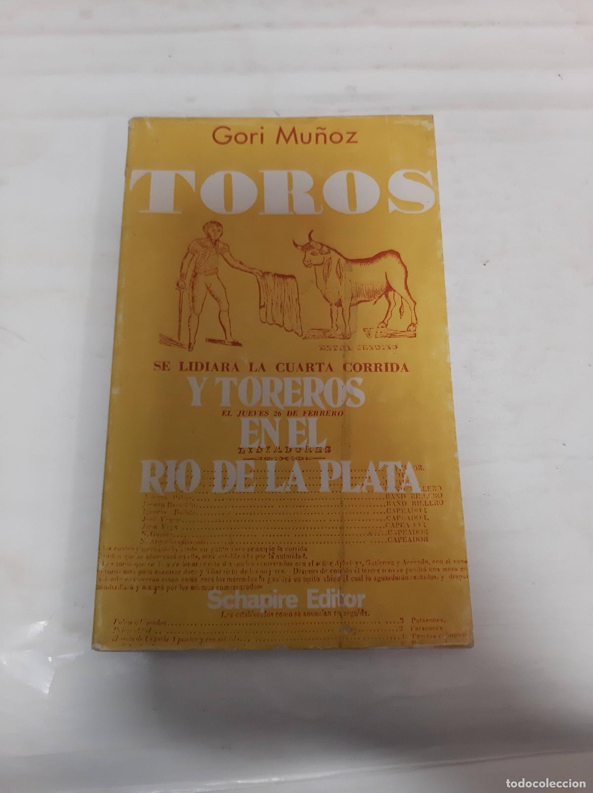 Libros: Toros y toreros en el Rio de la Plata - Gori Mu&ntilde;oz - Foto 1