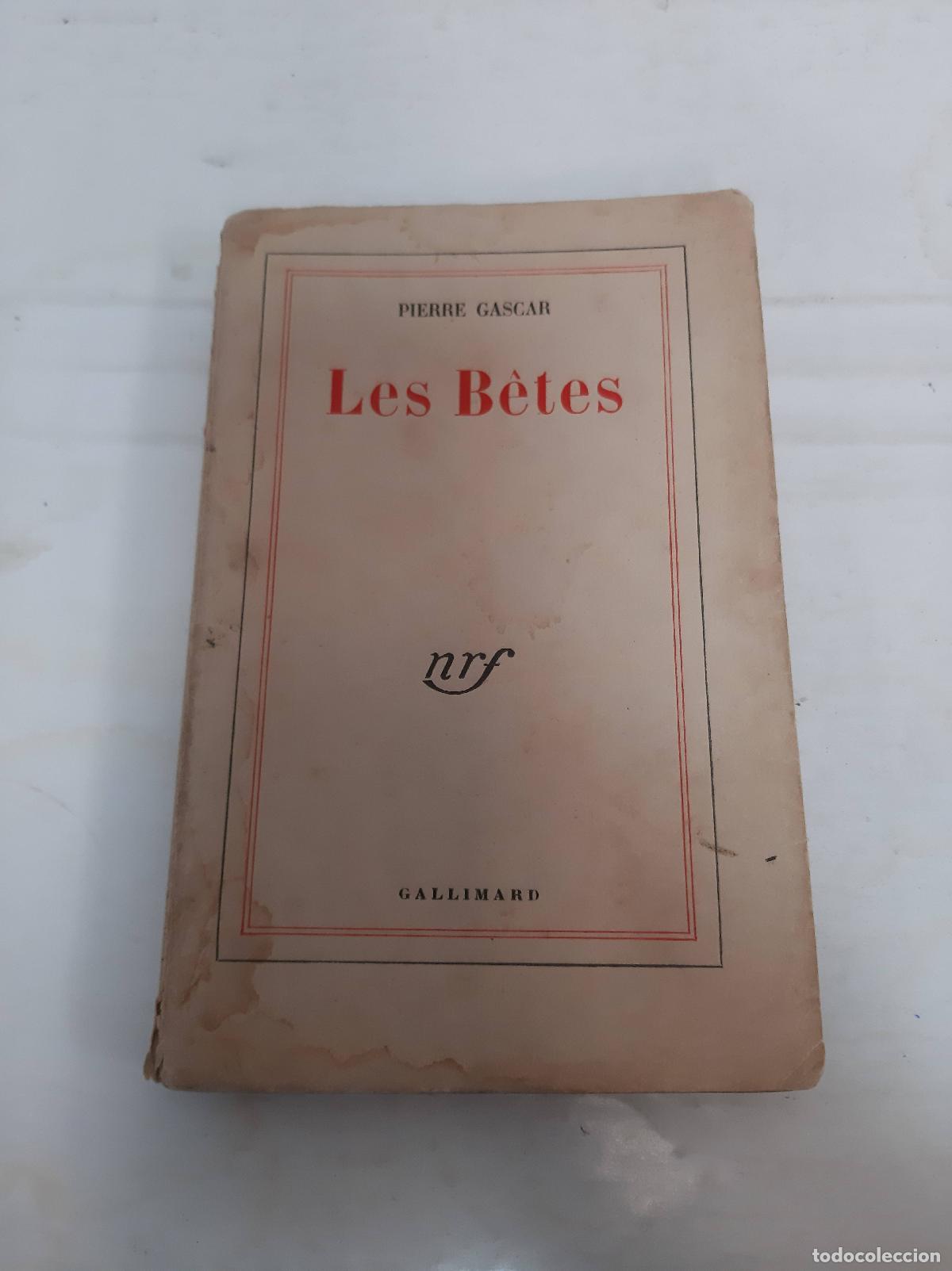 Libros: Les Betes - Pierre Gascar - Foto 1