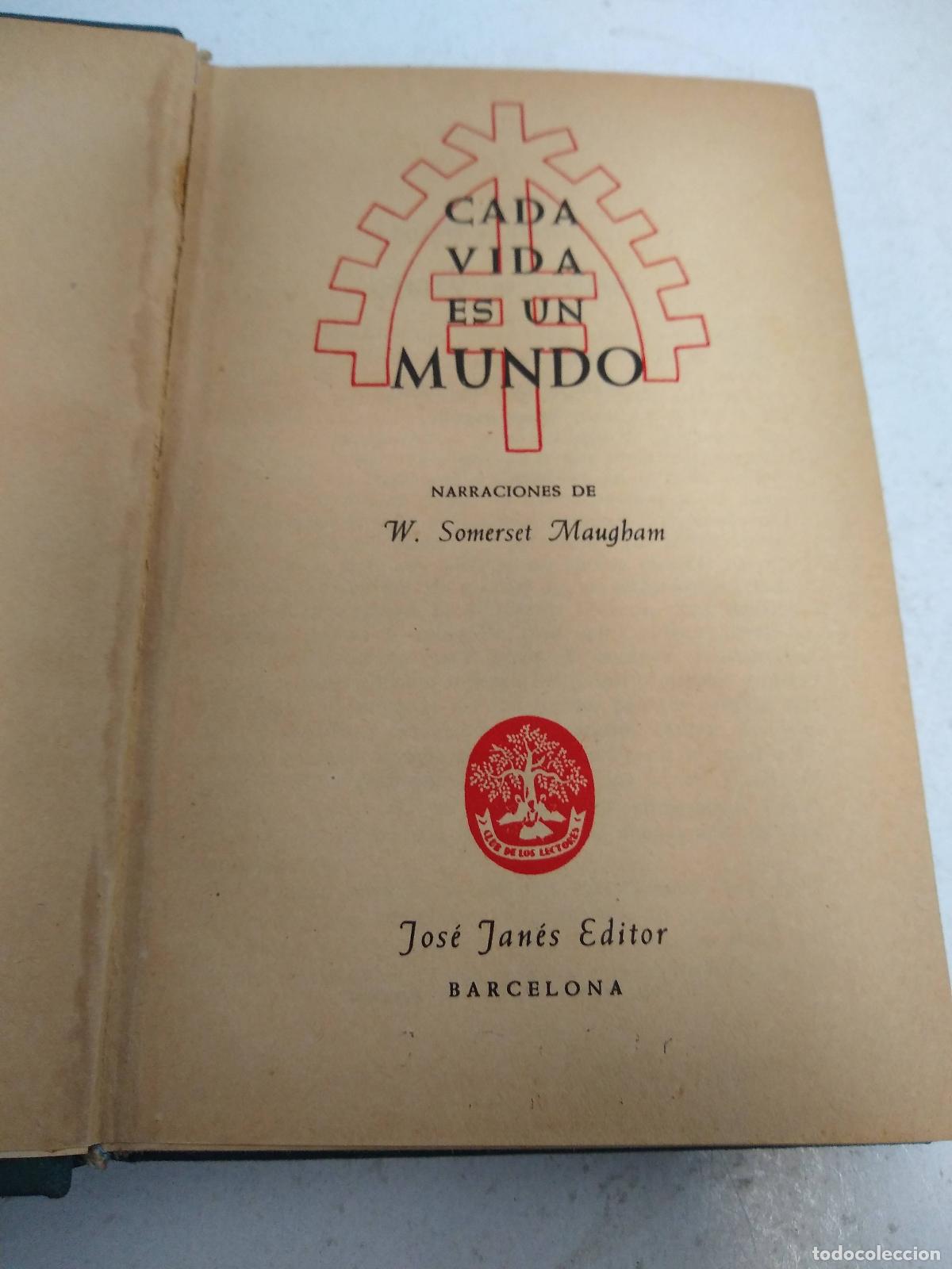 B&uuml;cher: Cada vida es un mundo - W Somerset Maughman