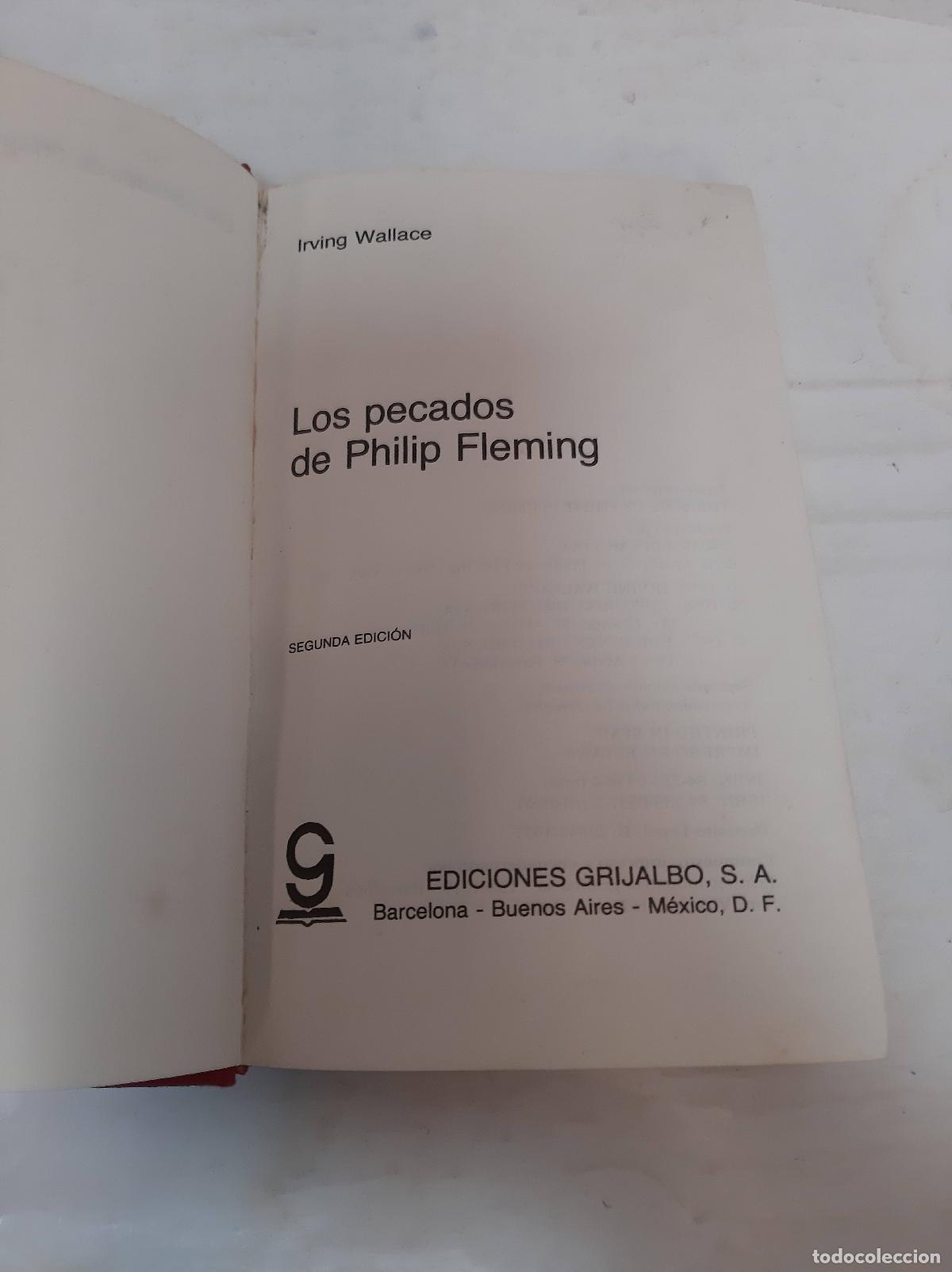Libros: Los pecados de Philip Fleming - Wallace, Irving - Foto 1