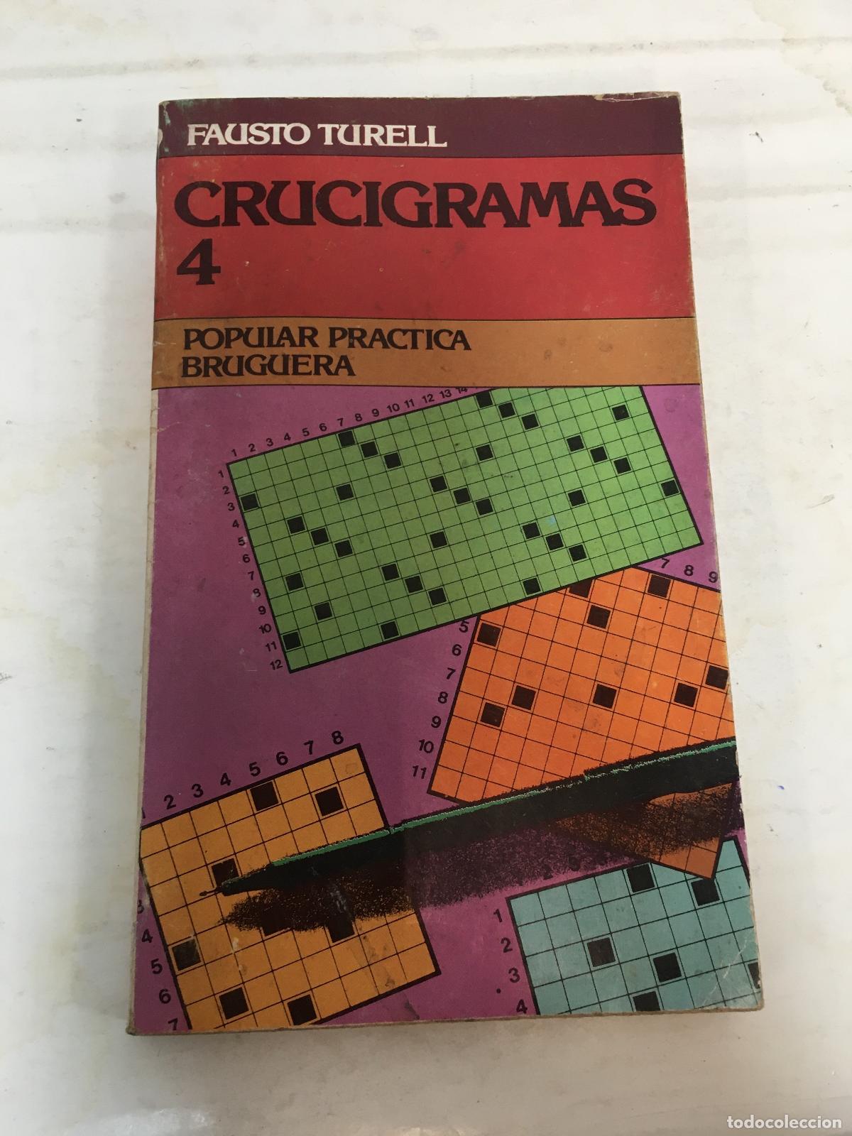 Libros: Crucigramas 4 - Fausto Turell - Foto 1