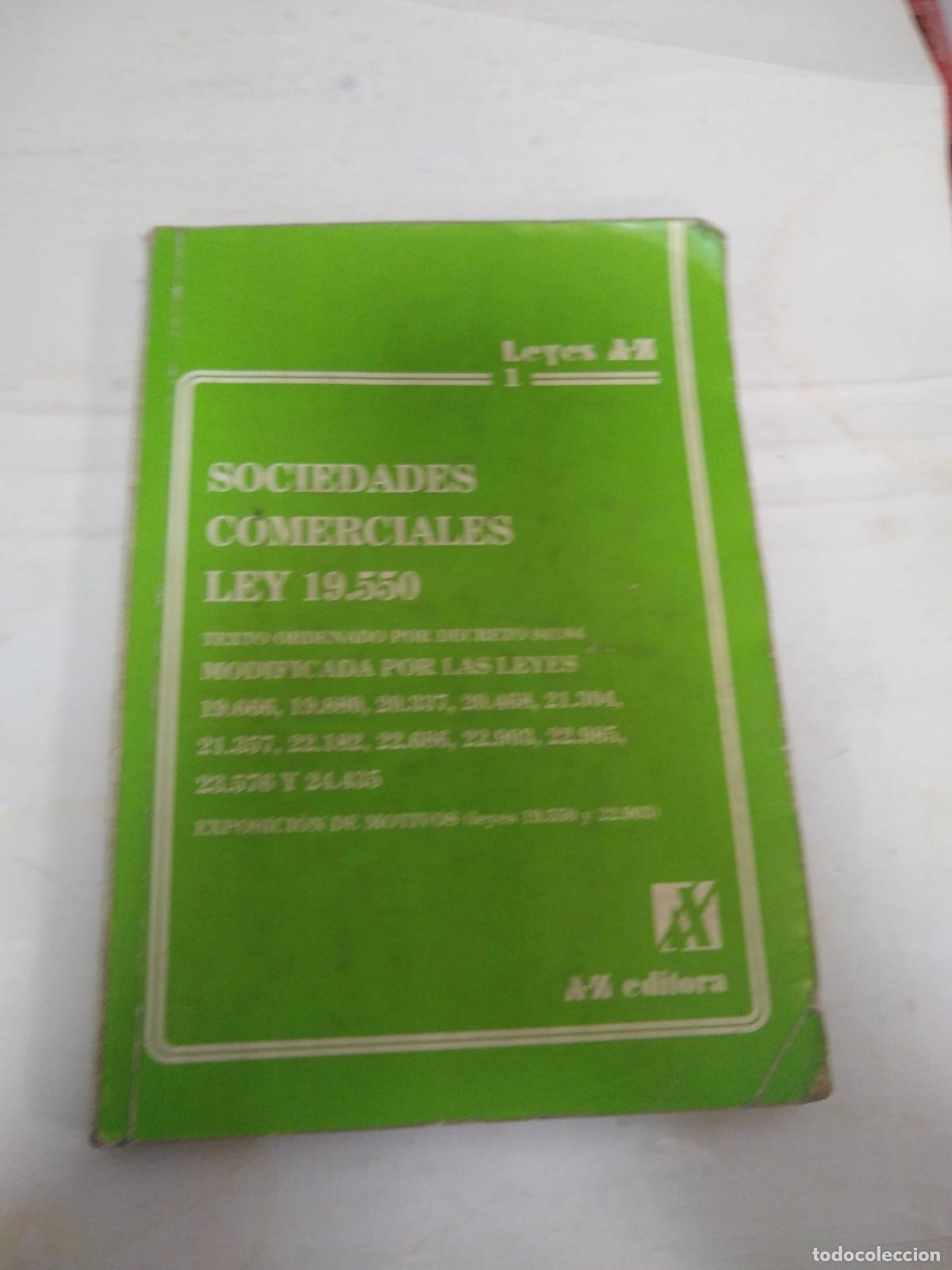 Libros: Sociedades comerciales Ley 19550 - Varios