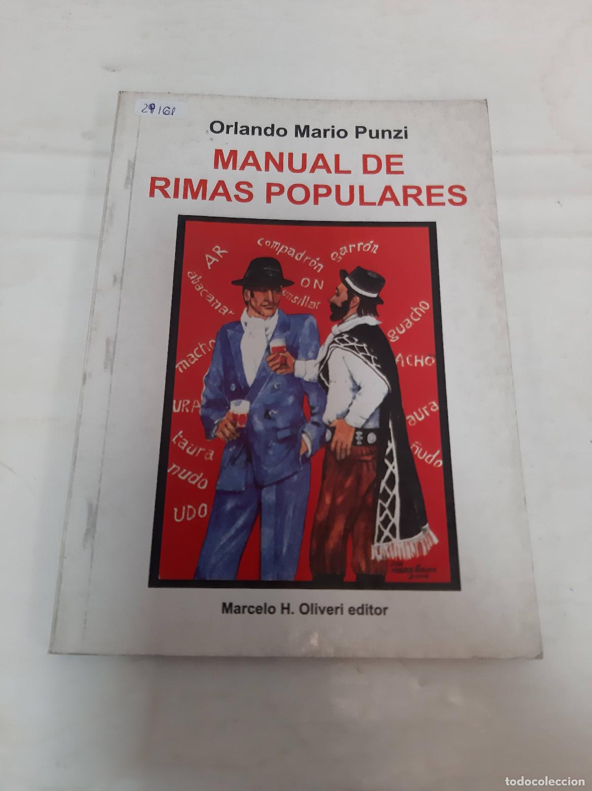 Libros: Manual de Rimas populares - TH H Van de Velde - Foto 1