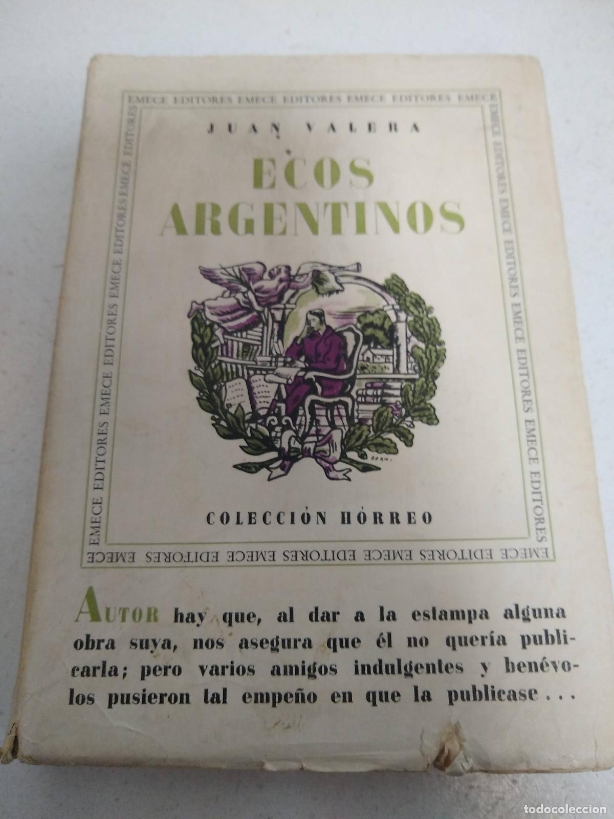 Libros: Ecos argentinos - Juan Varela - Foto 1