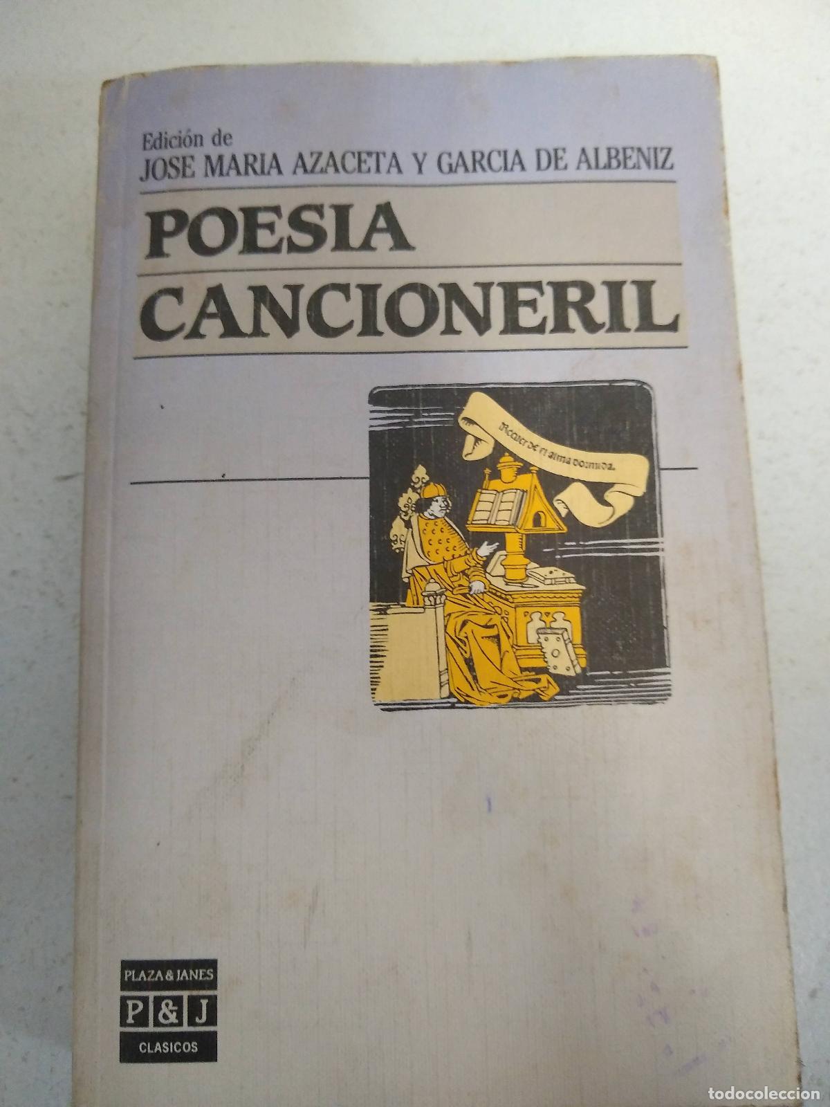 Libros: Poesia Cancioneril - varios Autores - Foto 1