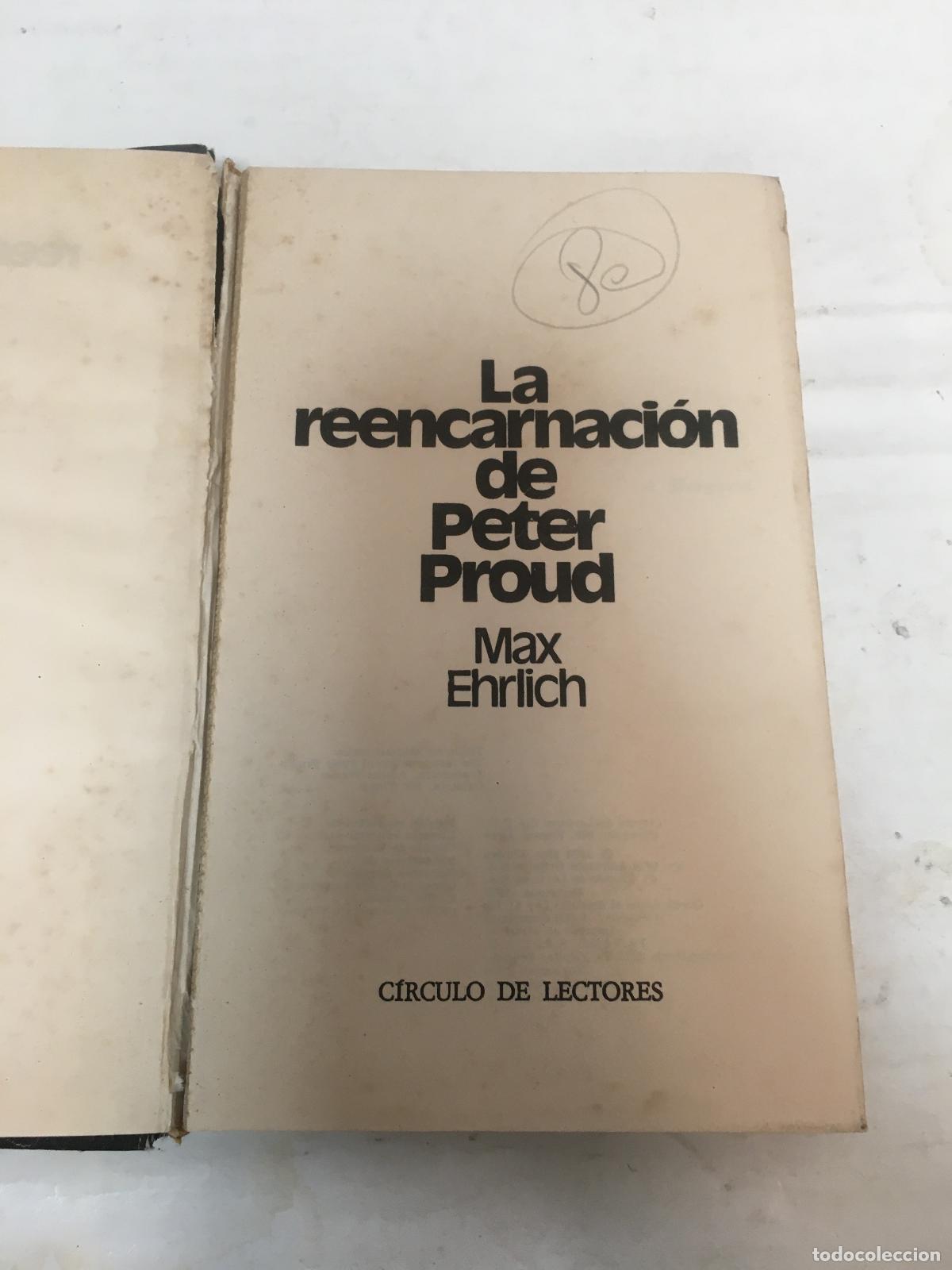 Livros em segunda m&atilde;o: la reencarnacion de peter proud - Ehrlich, Max