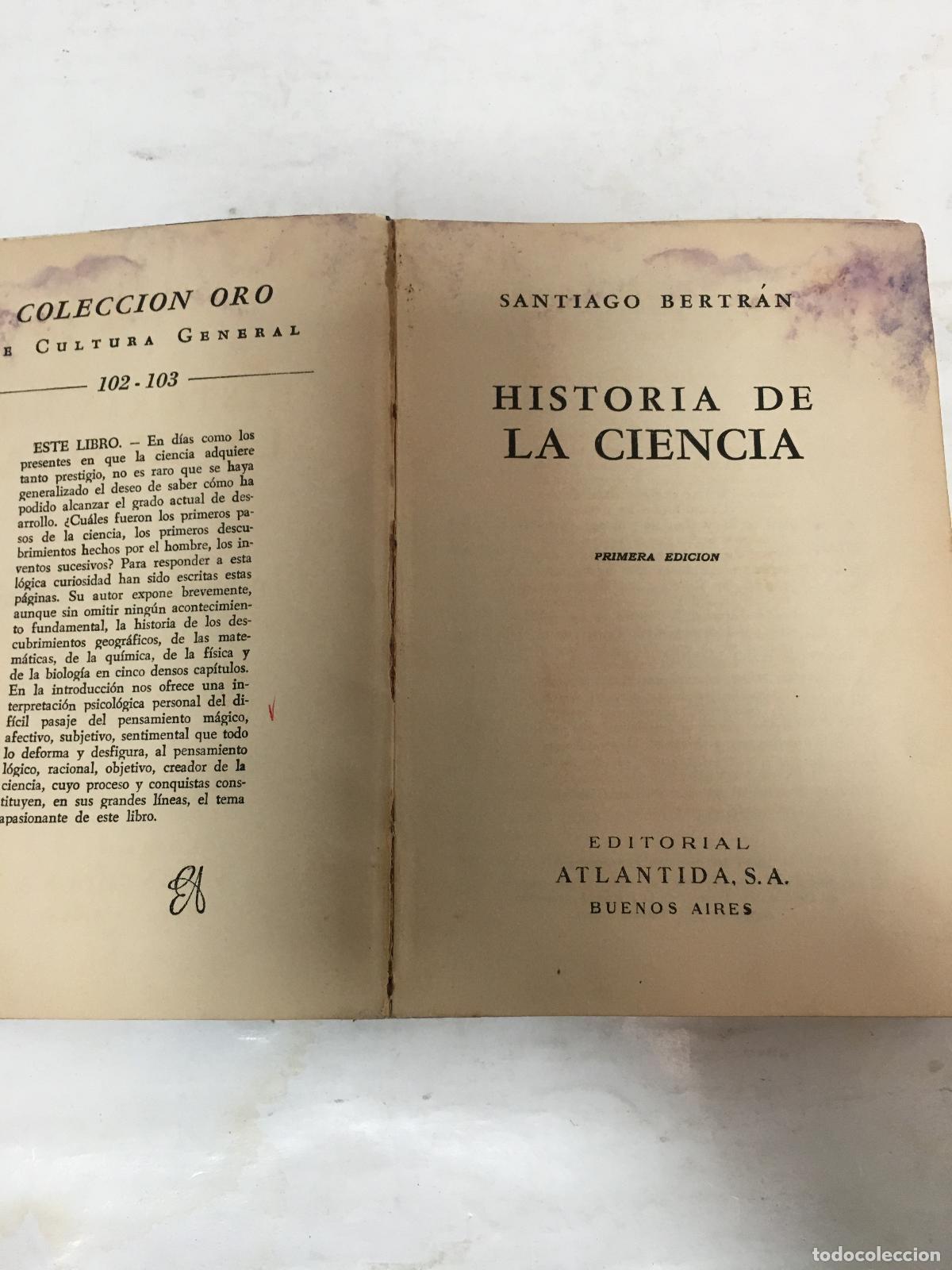 Libros: Historia de la ciencia - Varios autores - Foto 1