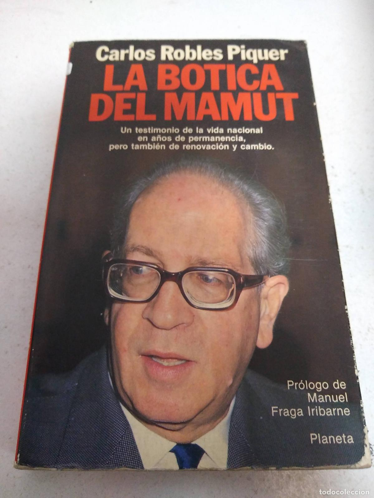 Libros: La botica del mamut - Carlos Robles Piquer - Foto 1