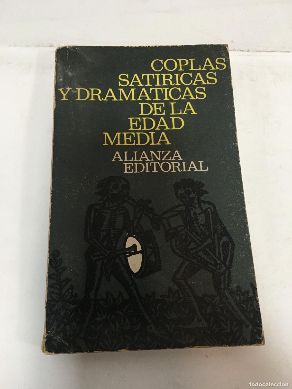 Libros: Coplas satiricas y dramaticas de la edad media - Varios autores - Foto 1