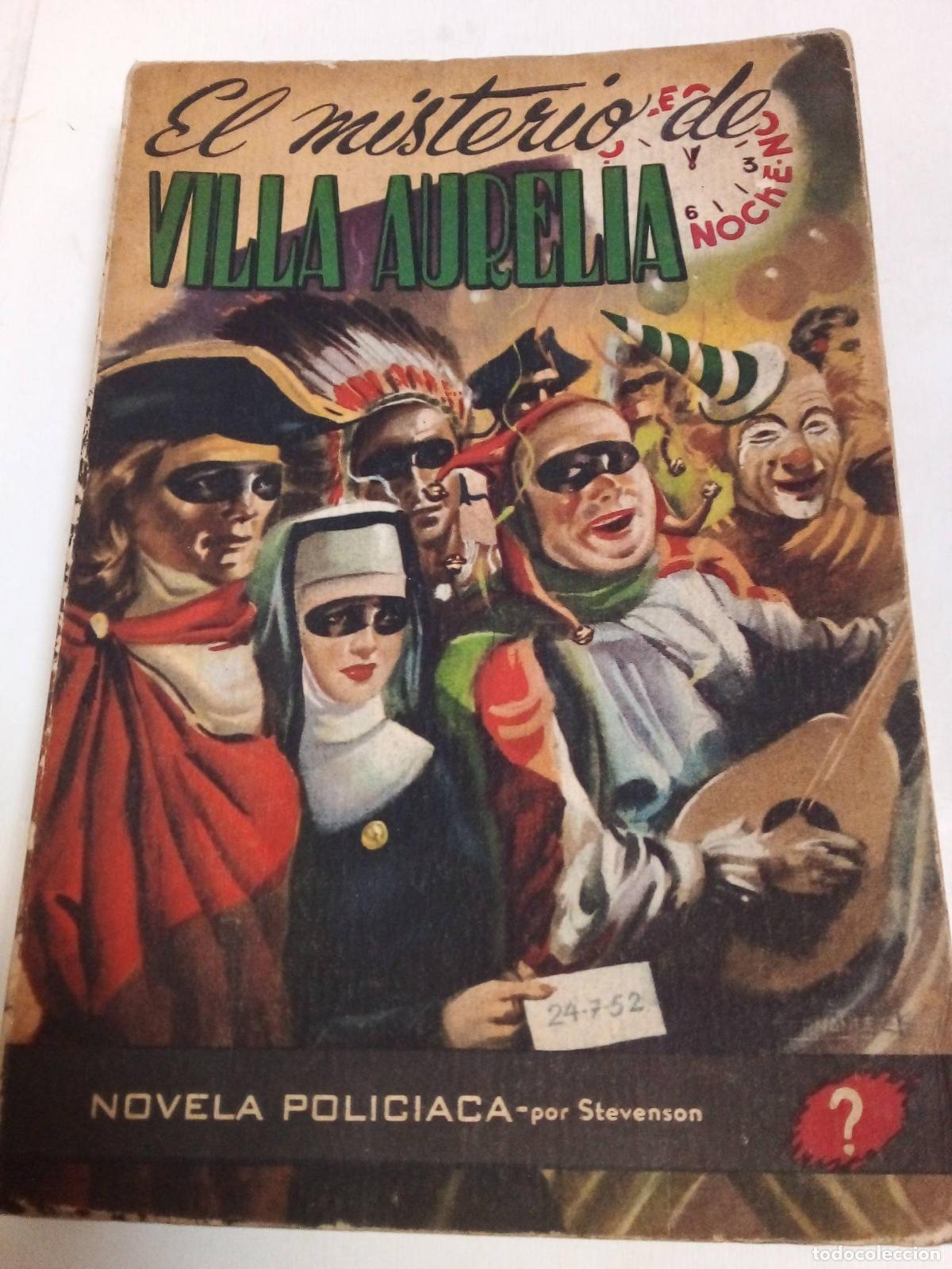 Libros: El Misterio De Villa Aurelia - Stevenson - Foto 1