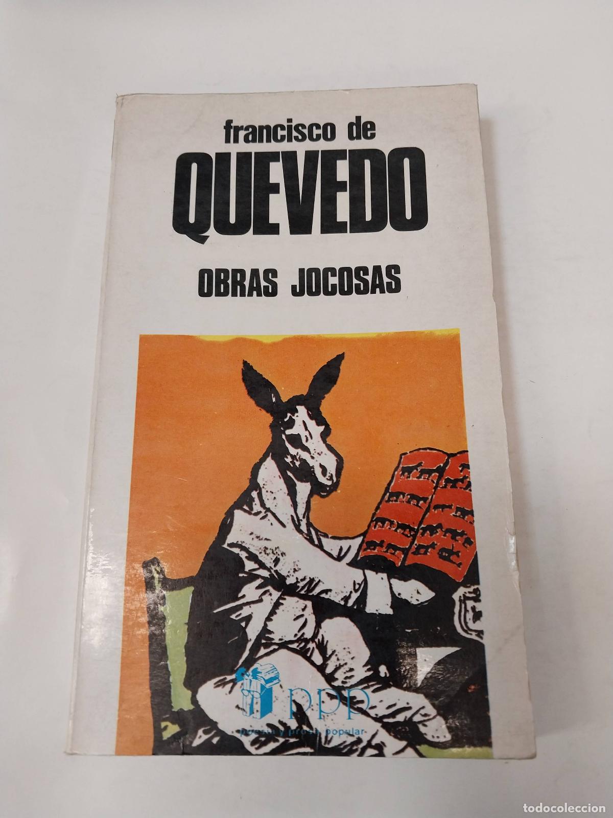 Libros: Obras Jocosas - Francisco De Quevedo - Foto 1