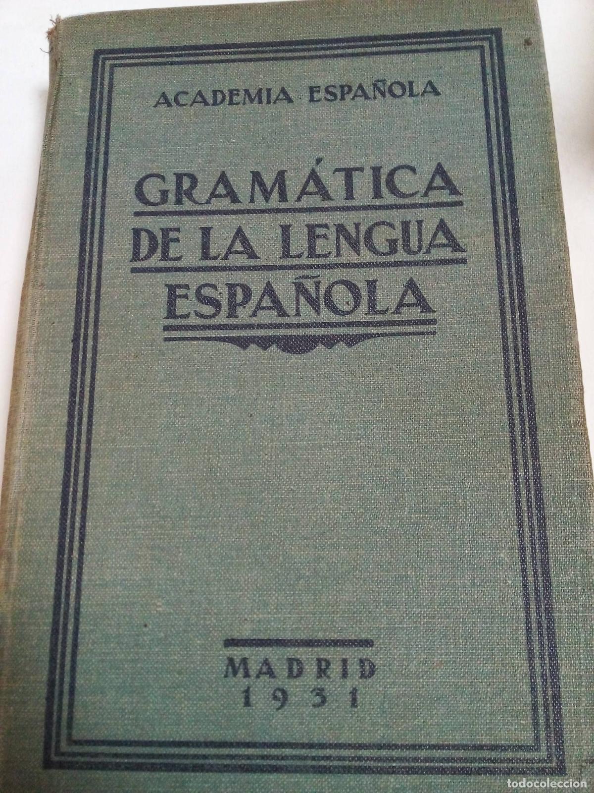 B&uuml;cher: Gram&aacute;tica De La Lengua Espa&ntilde;ola - Academia Espa&ntilde;ola