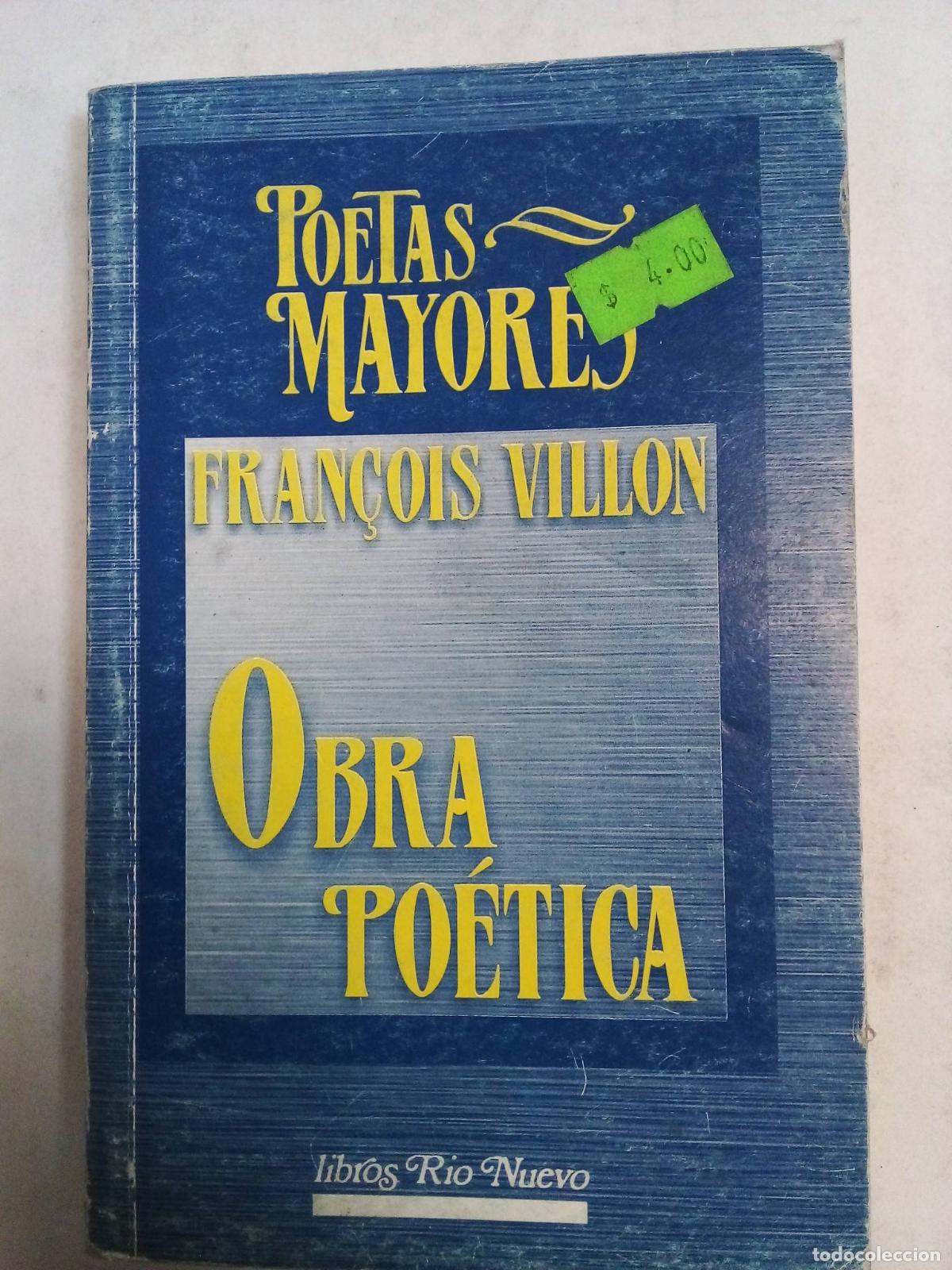 Libros: Obra Poetica - Francois Villon - Foto 1