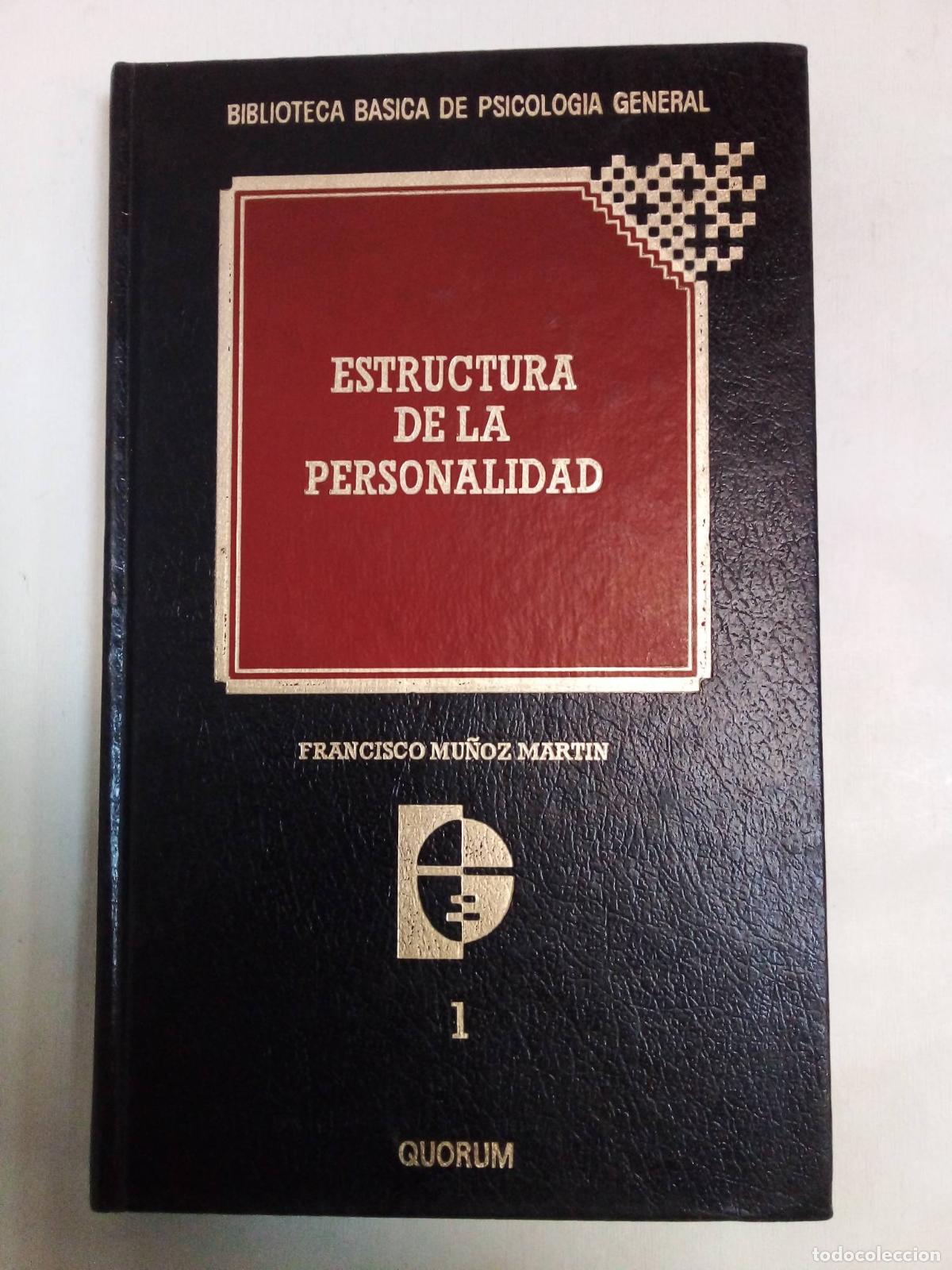 B&uuml;cher: Estructura De La Personalidad - Francisco Mu&ntilde;oz Martin
