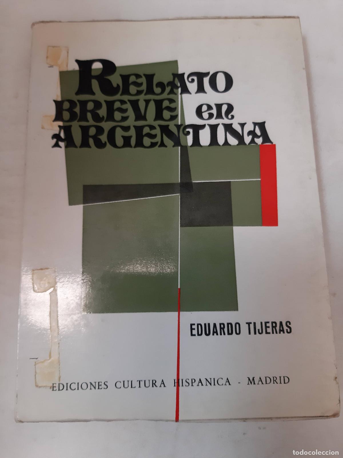 Libros: Relato Breve En Argentina - Eduardo Tijeras - Foto 1