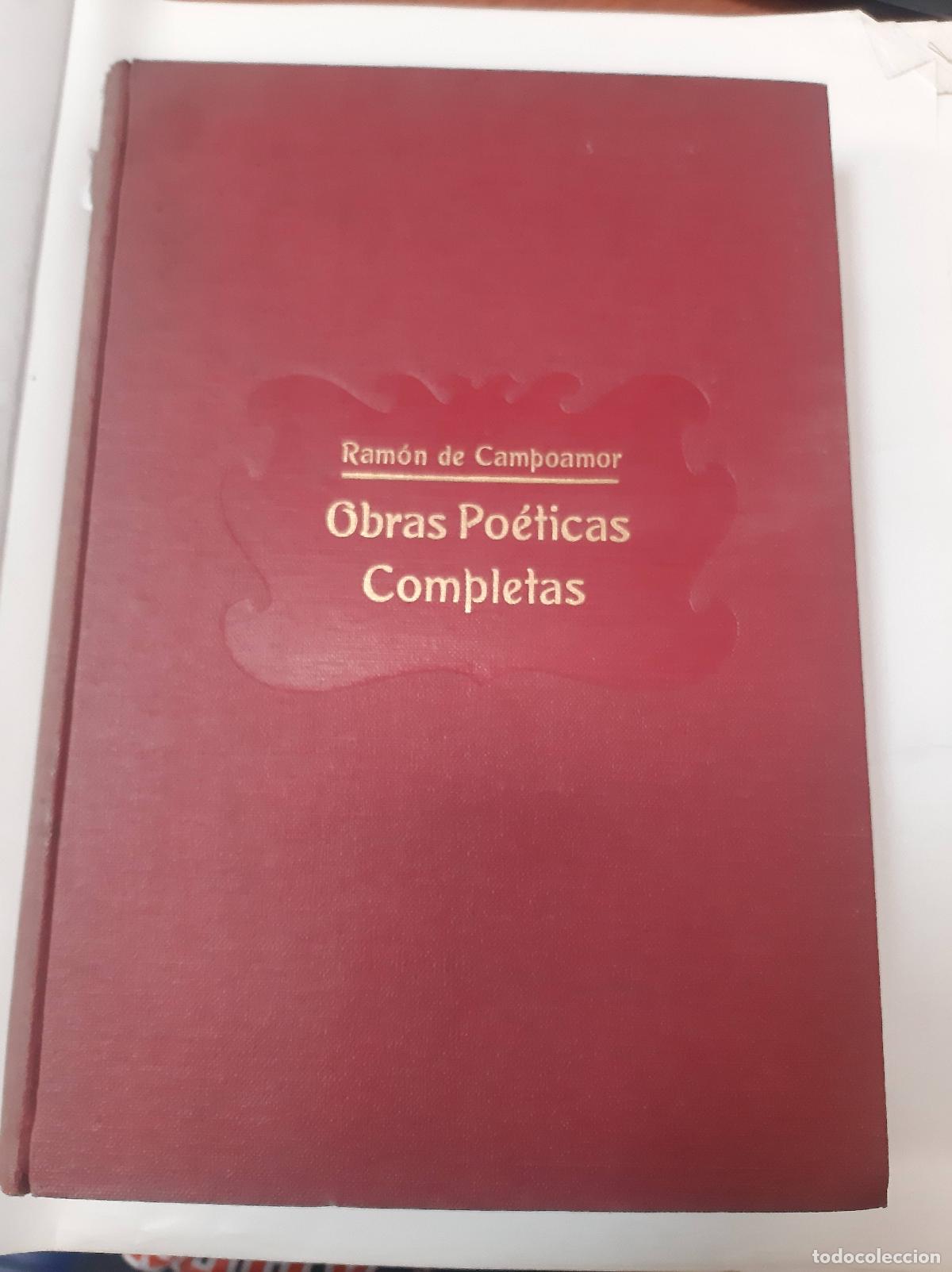 Libri di seconda mano: Obras Po&eacute;ticas Completas - Ram&oacute;n De Campoamor - Ram&oacute;n De Campoamor