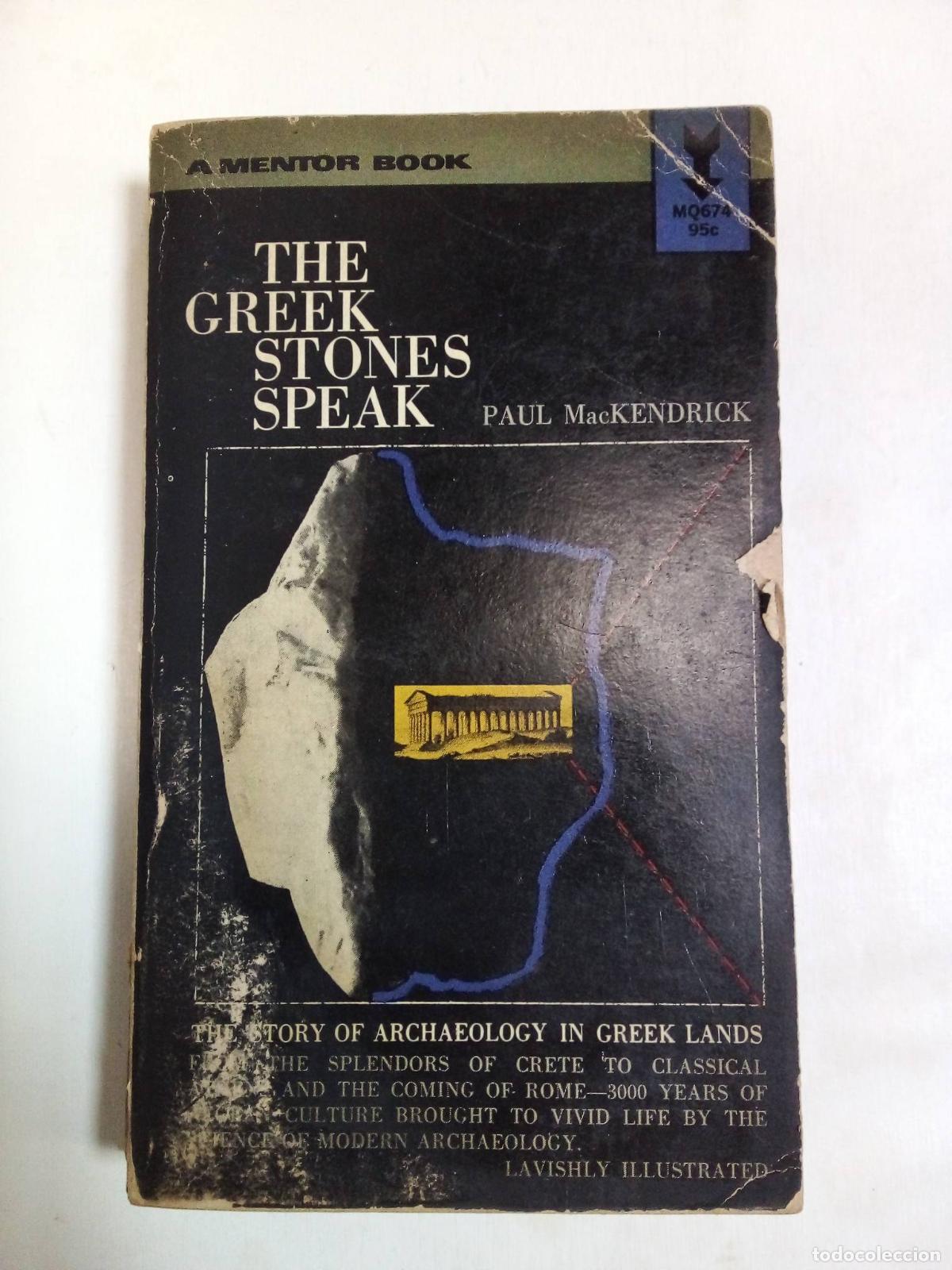 Libros: The Greek Stones Speak - Paul MacKendrick - Foto 1