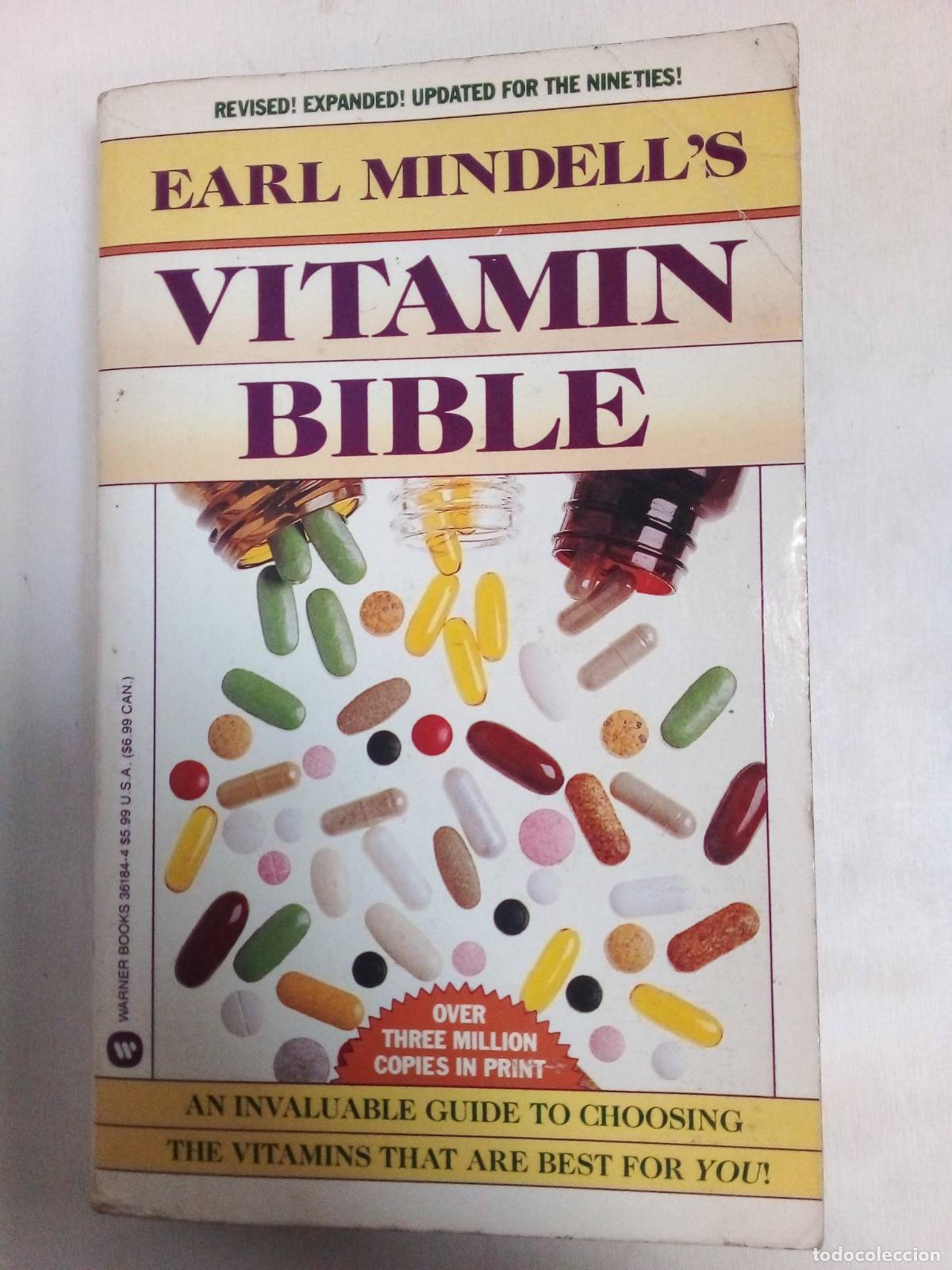 Libros: Vitamin Bible - Earl Mindells - Foto 1