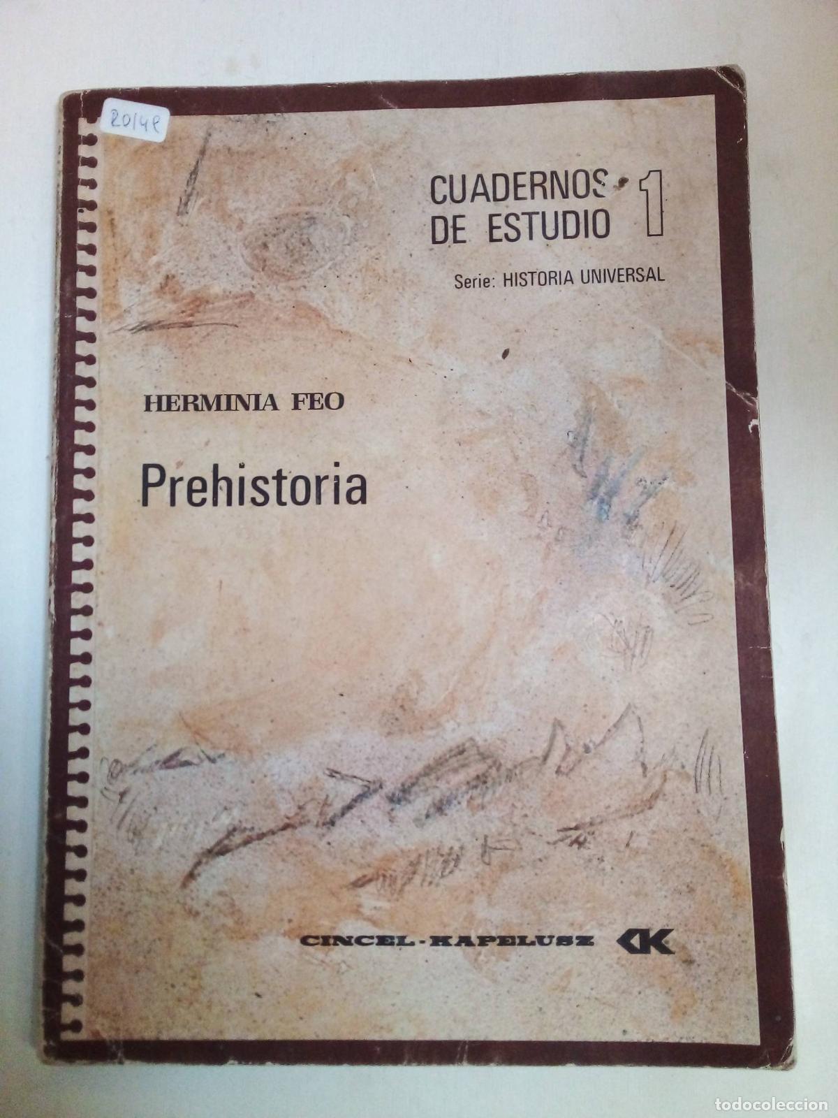 Libros: Prehistoria (Cuadernos de estudio 1) - Herminia Feo - Foto 1
