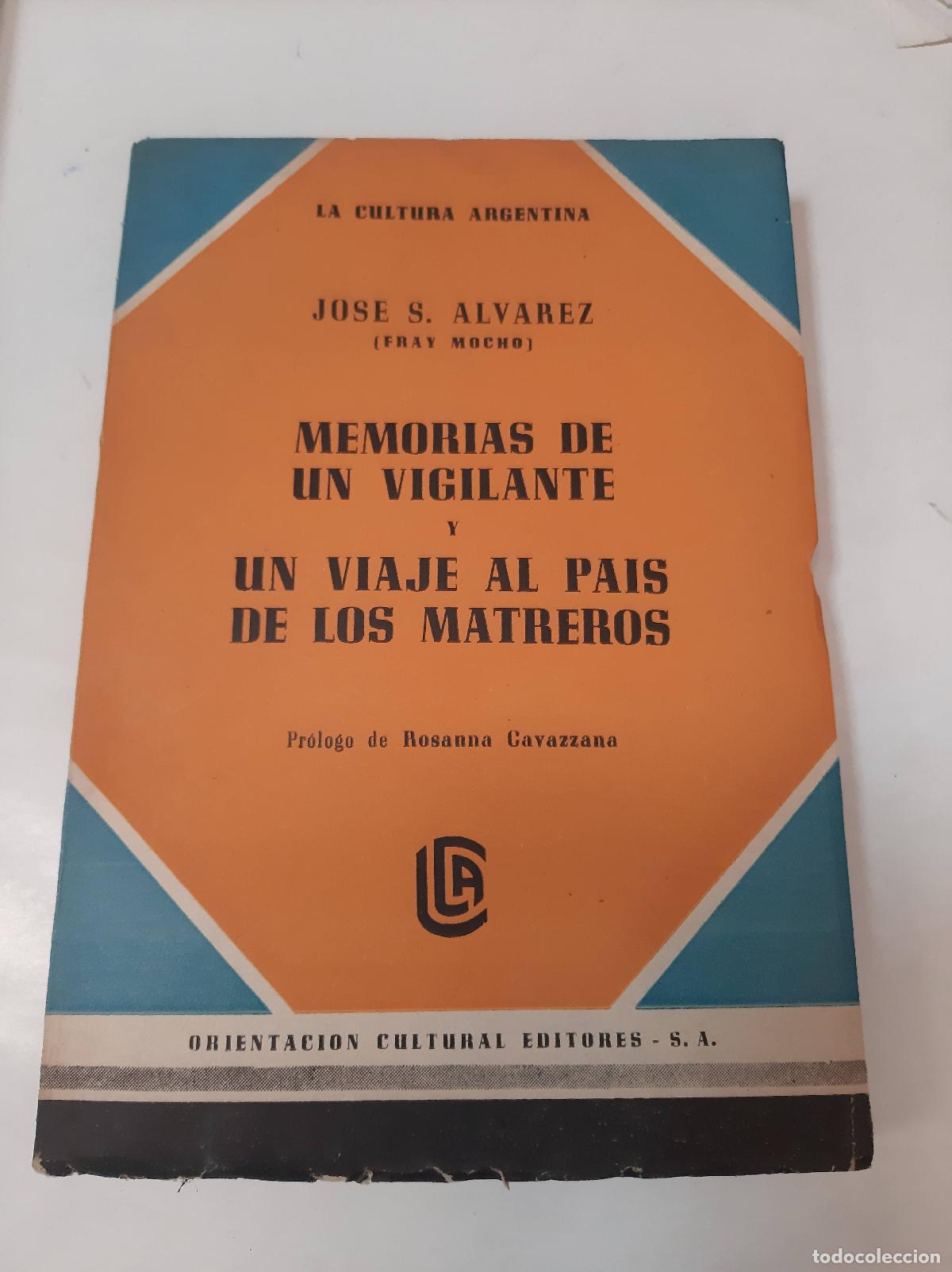 Libros: Memorias De Un Vigilante - Jos&eacute; &Aacute;lvarez - Foto 1
