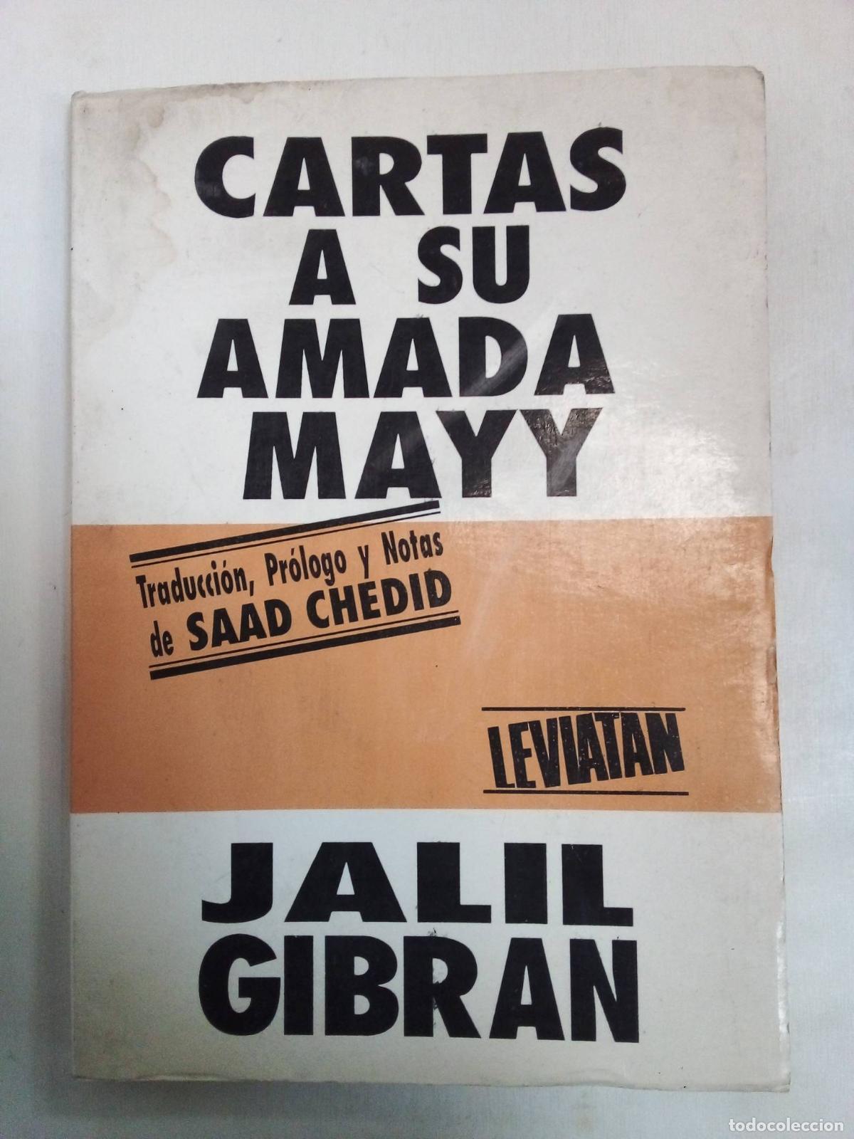 Libros: Cartas A Su Amada Mayy - Jalil Gibran - Foto 1