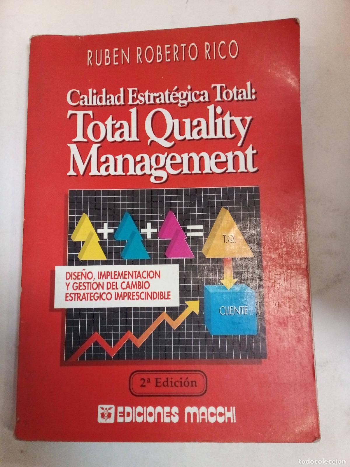 Libros: Total Quality Management - Ruben Rico - Foto 1