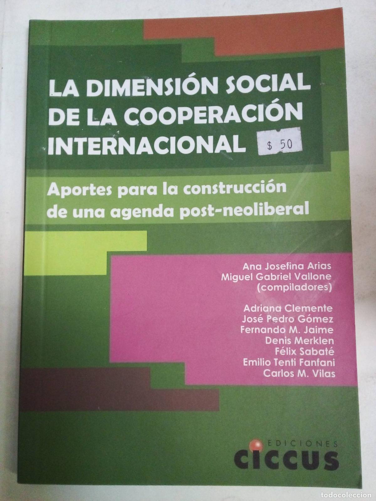 Libros: La Dimension Social De La Cooperacion Internacional - Varios Autores - Foto 1